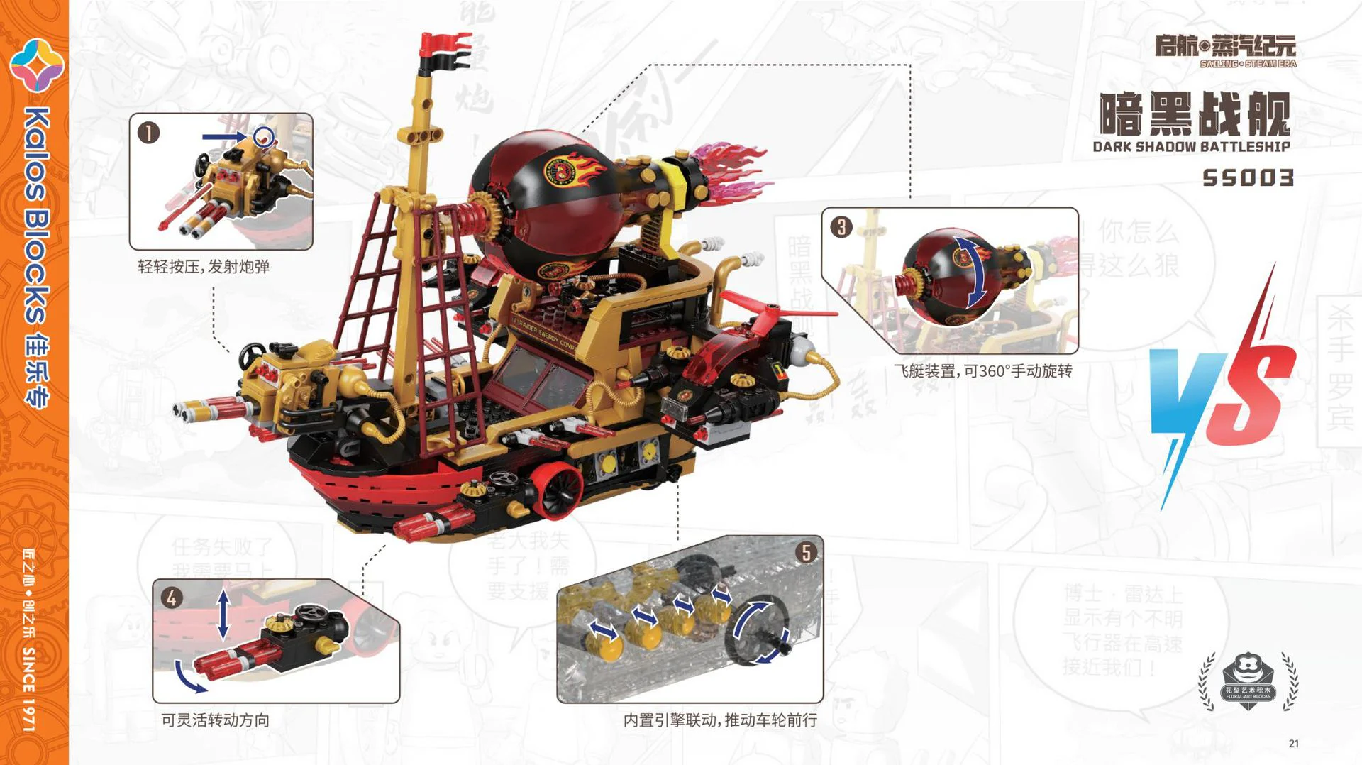 The Steam Age: Dark Warships 佳乐专 55003 image 5