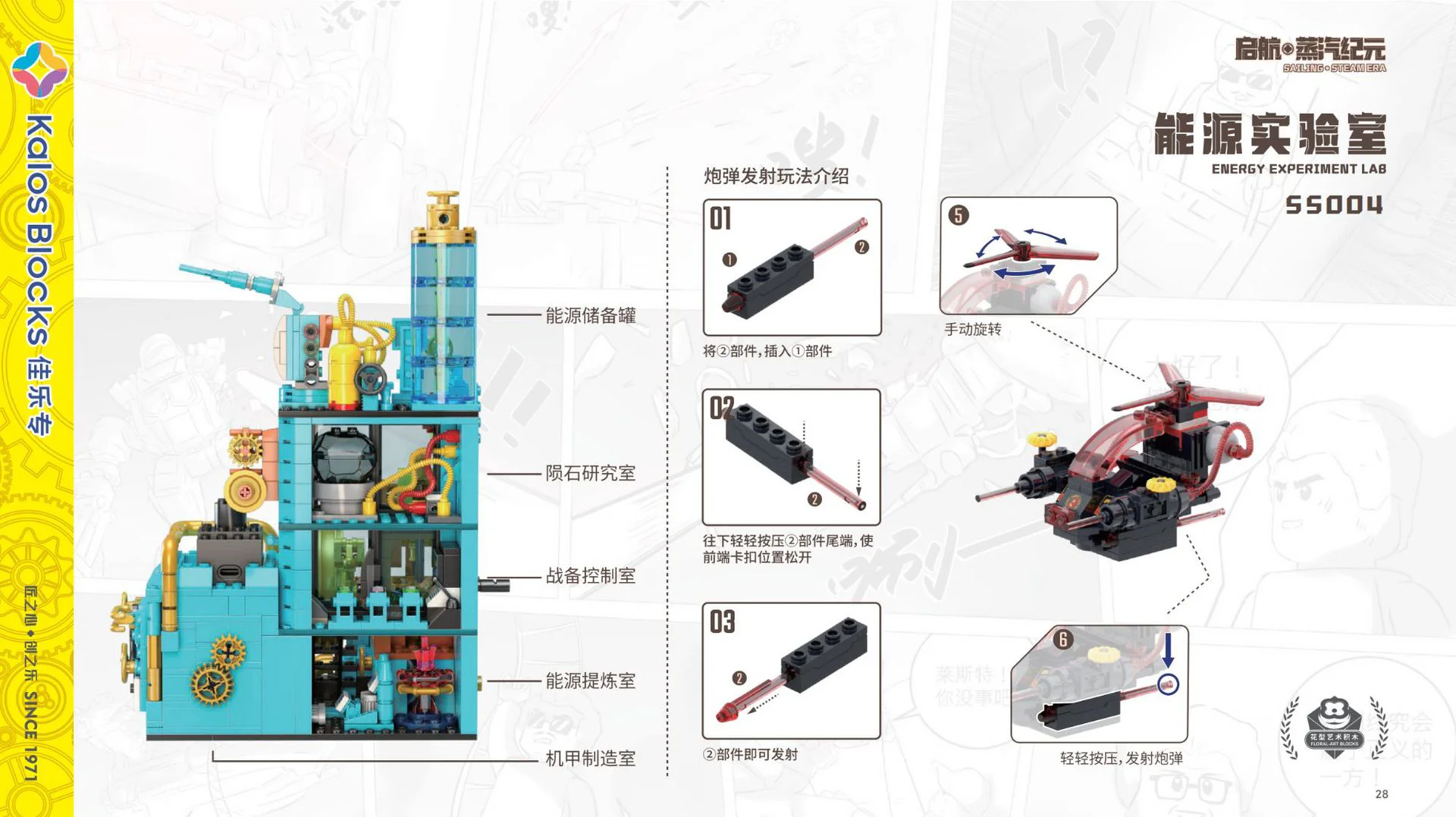 The steam age: the energy lab 佳乐专 55004 image 6