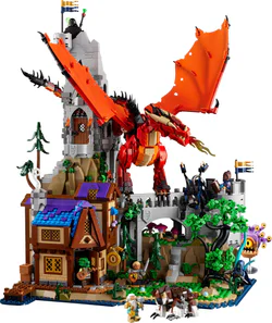 Dragons and Underground City: Red Dragon Legend