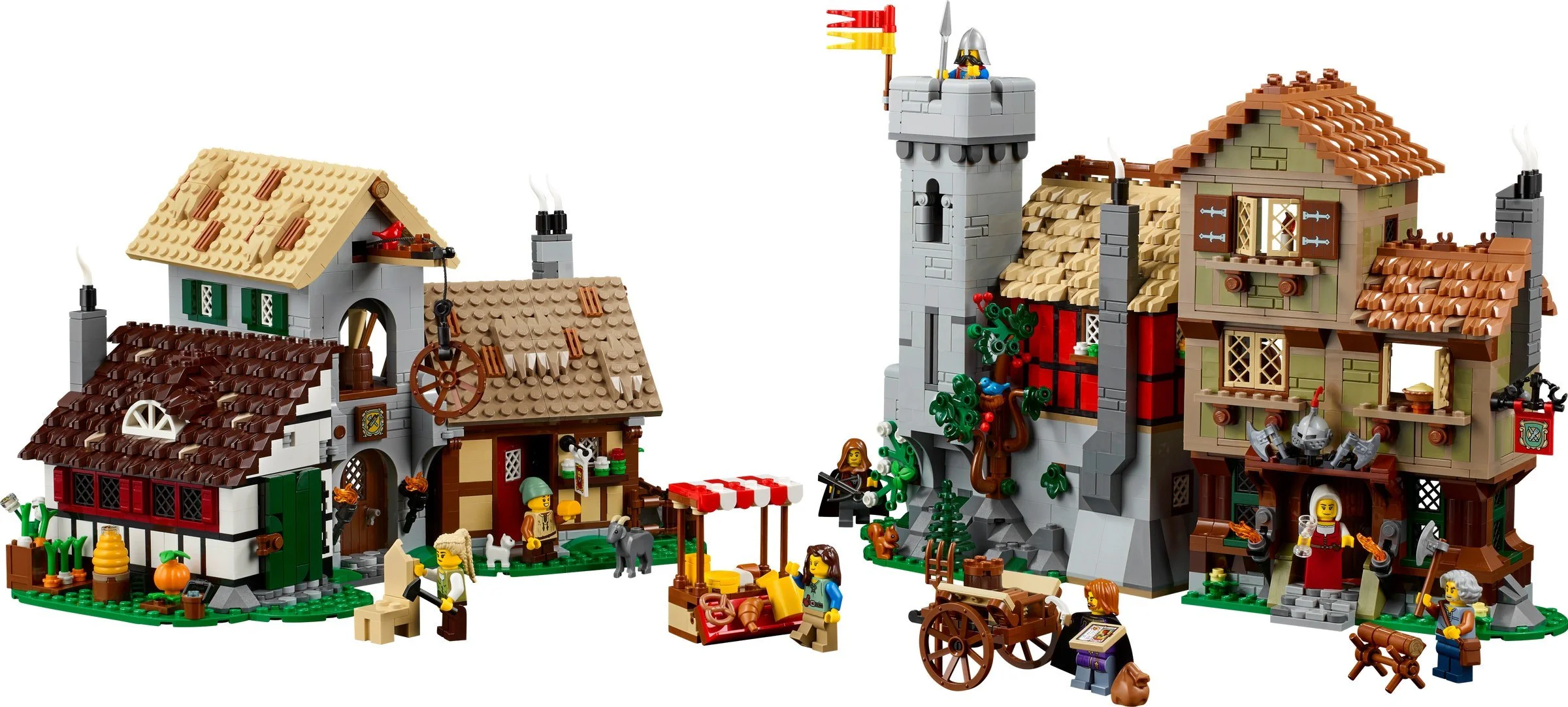 Medieval City Square 乐高 LEGO 10332