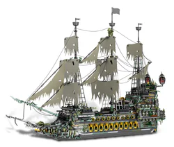 The flying Dutch pirate ship