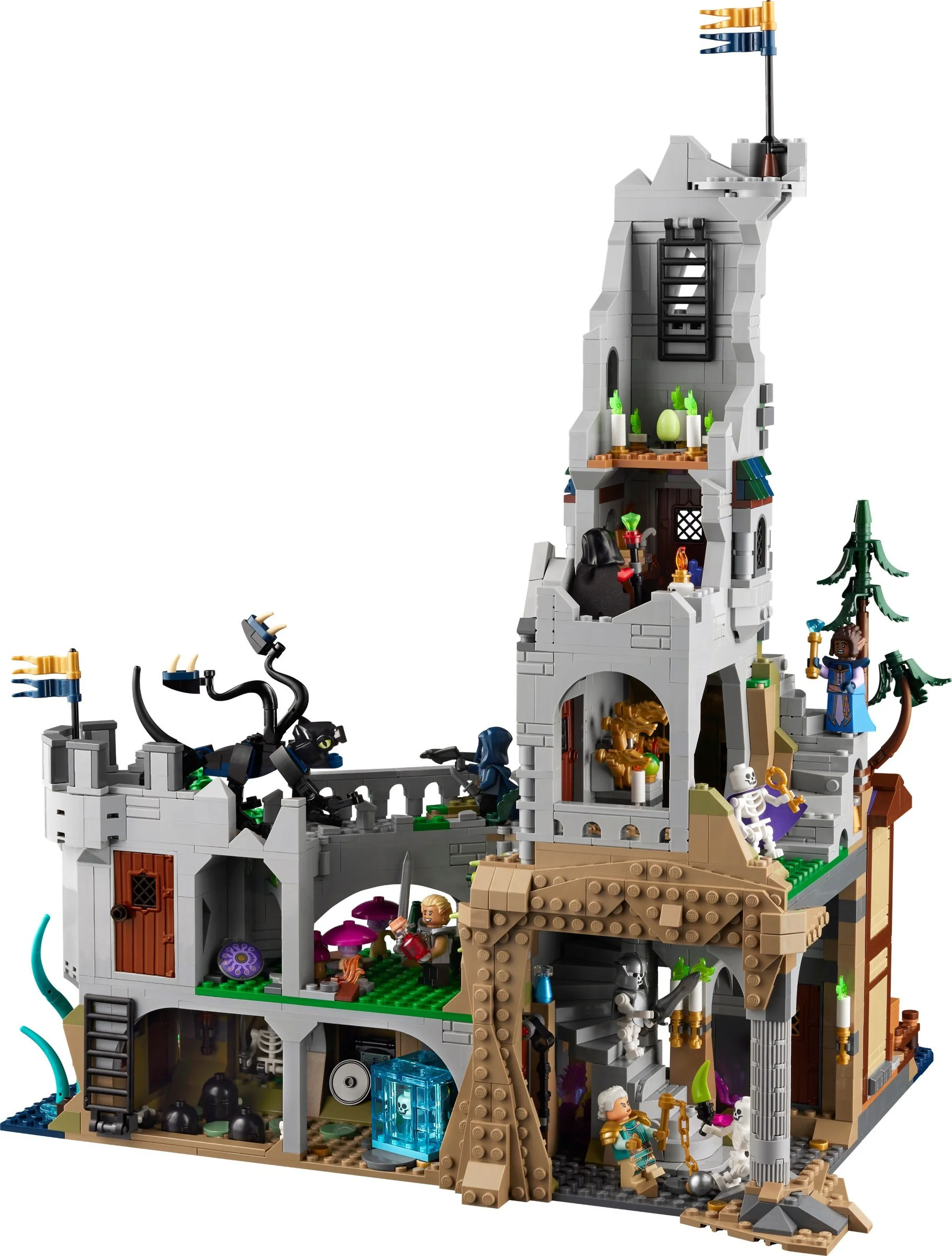 Dragons and Underground City: Red Dragon Legend 乐高 LEGO 21348 image 1