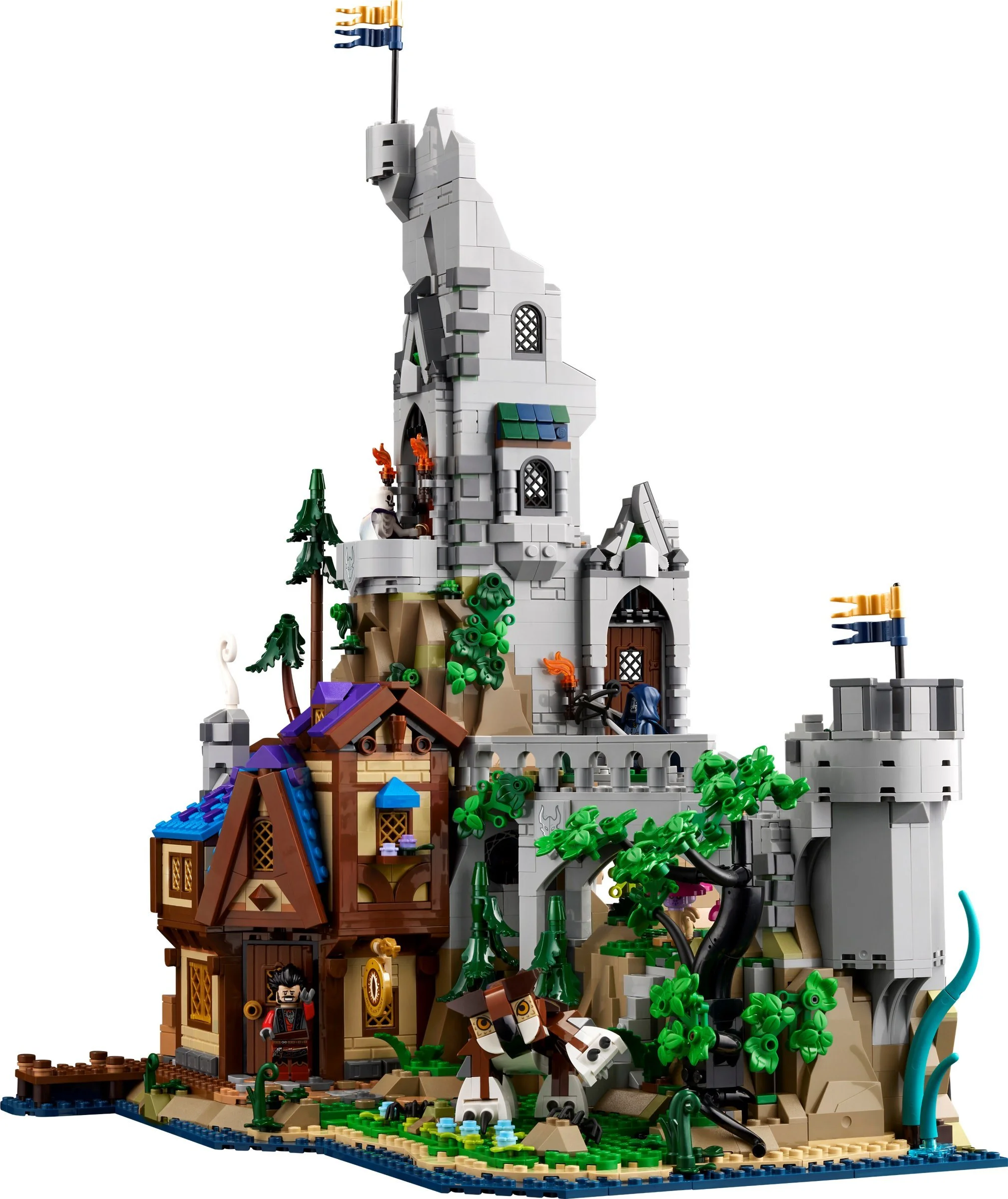 Dragons and Underground City: Red Dragon Legend 乐高 LEGO 21348 image 2