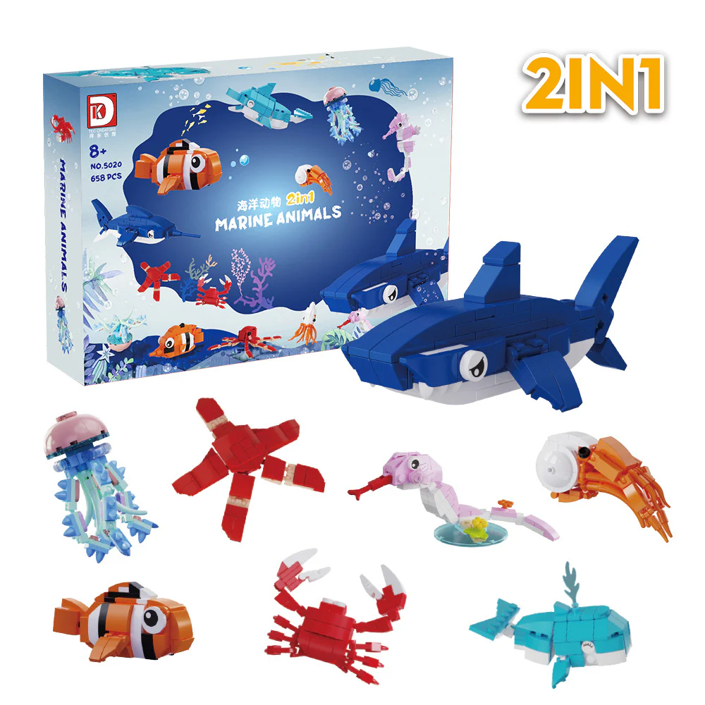 Marine animals 得客创想 DK 5020 image 1