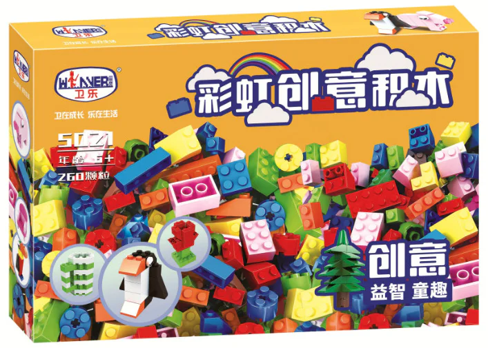 Rainbow Creative Building Blocks 卫乐 Winner 5021 image 1