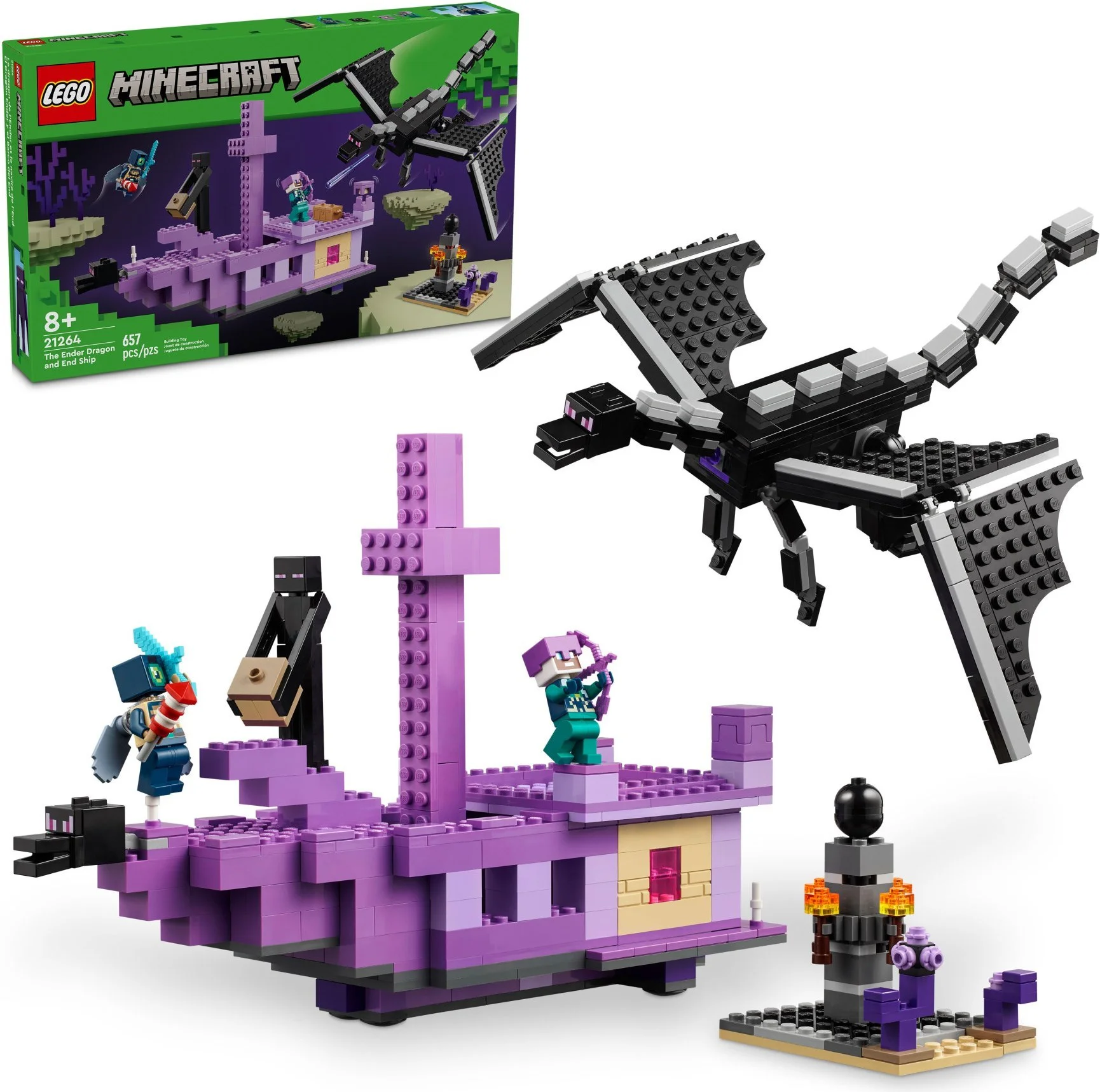 The Shadow Dragon and the Ender 乐高 LEGO 21264 image 1