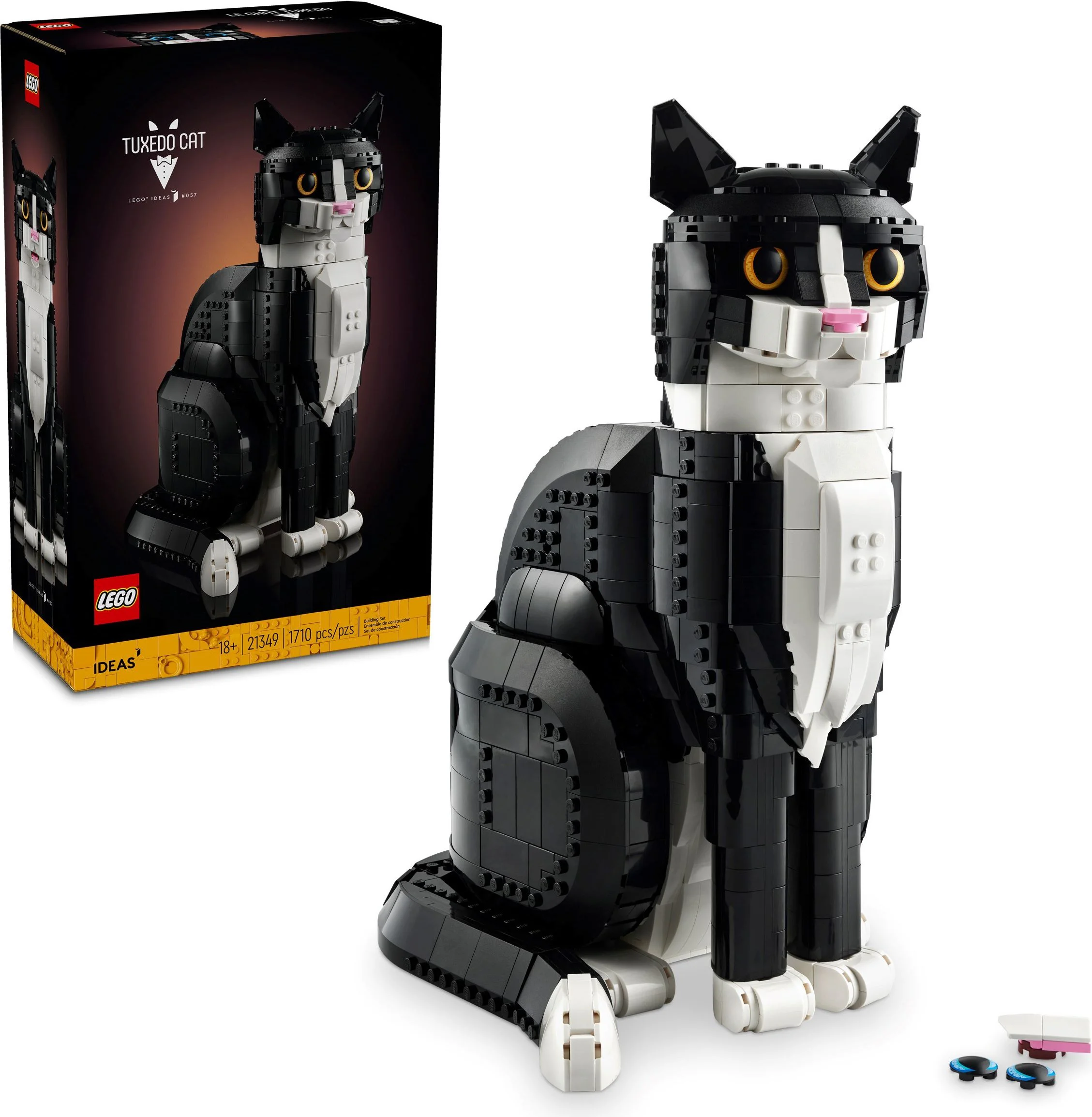 Tuxedo Cat 乐高 LEGO 21349 image 1
