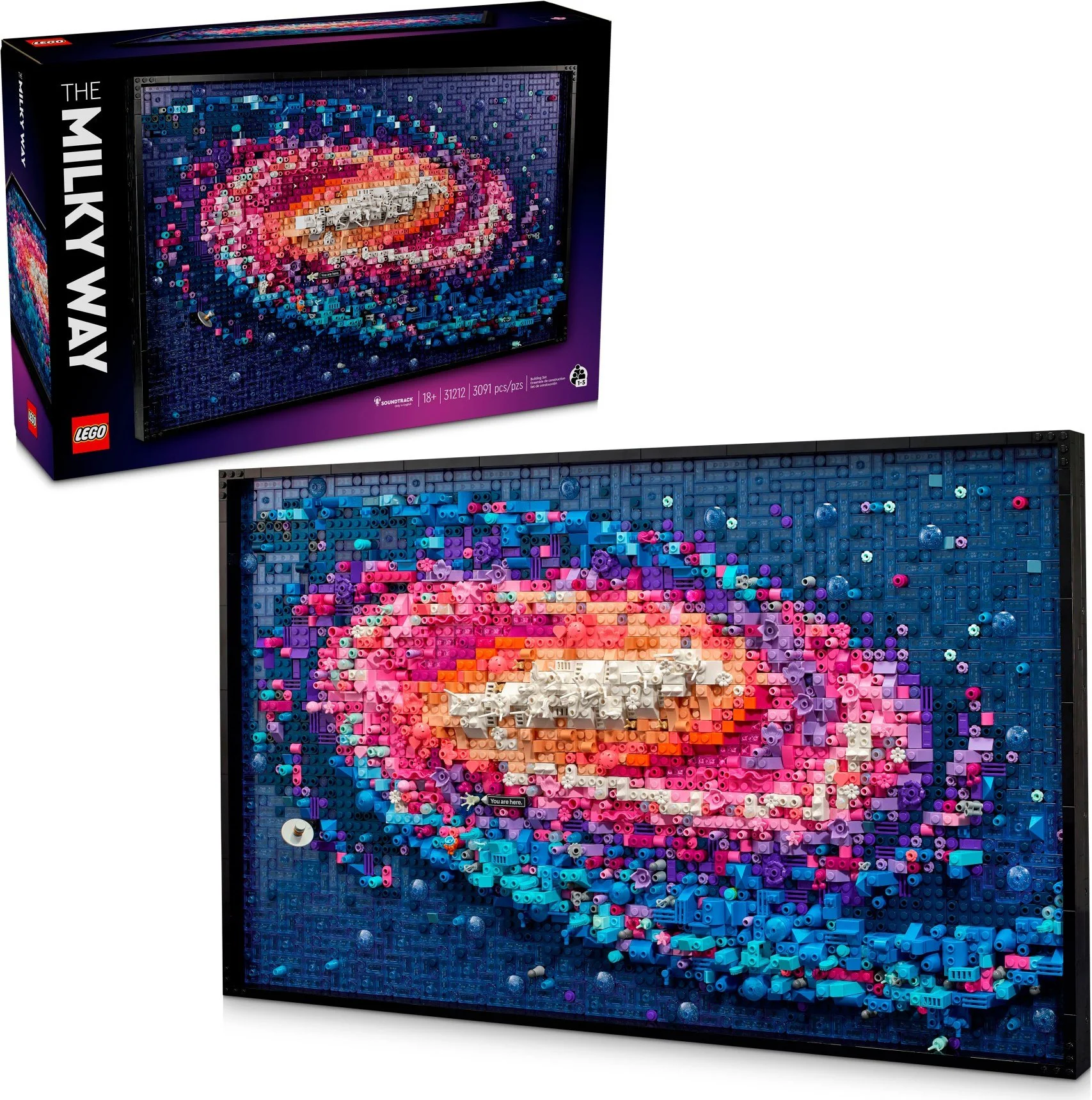The Milky Way Galaxy 乐高 LEGO 31212 image 1
