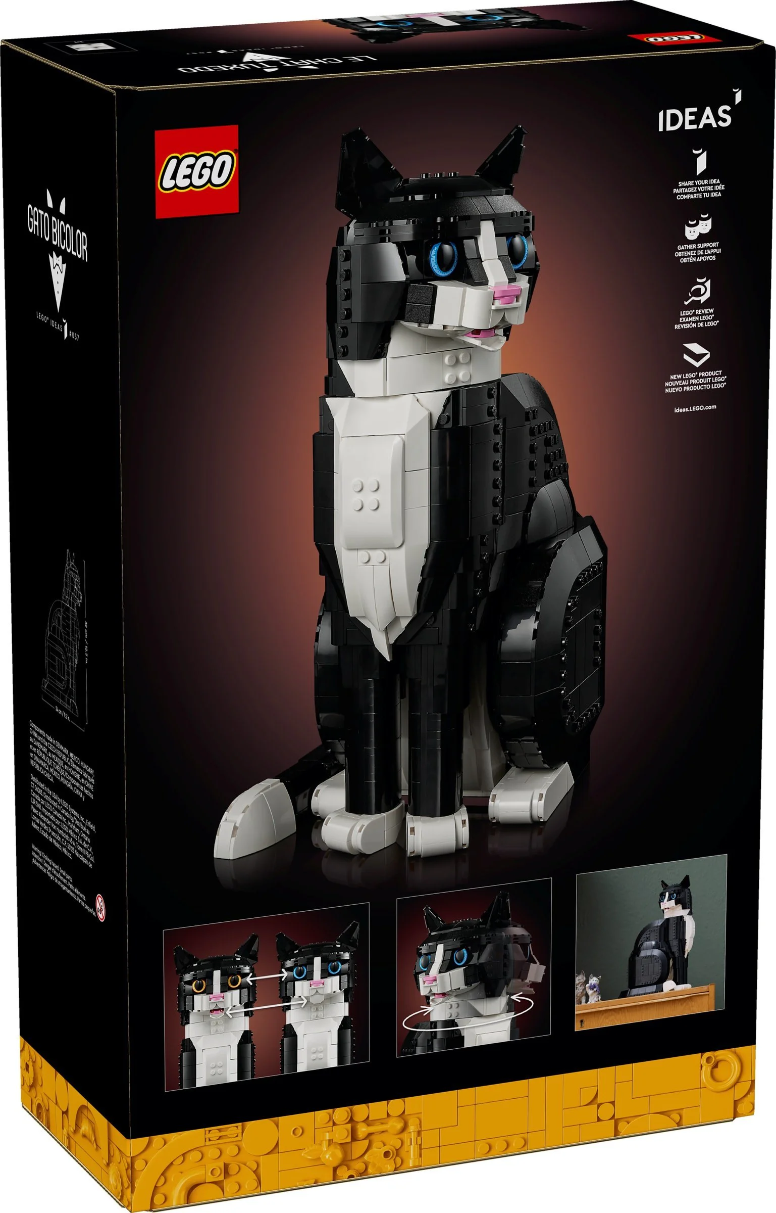 Tuxedo Cat 乐高 LEGO 21349 image 2