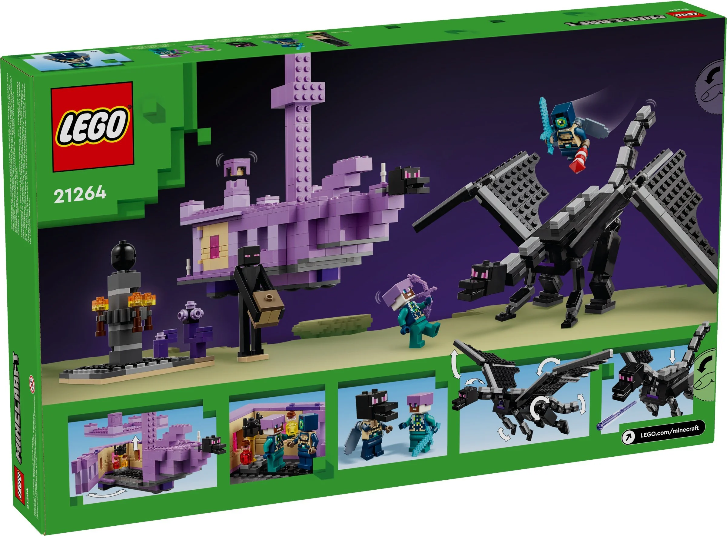 The Shadow Dragon and the Ender 乐高 LEGO 21264 image 2