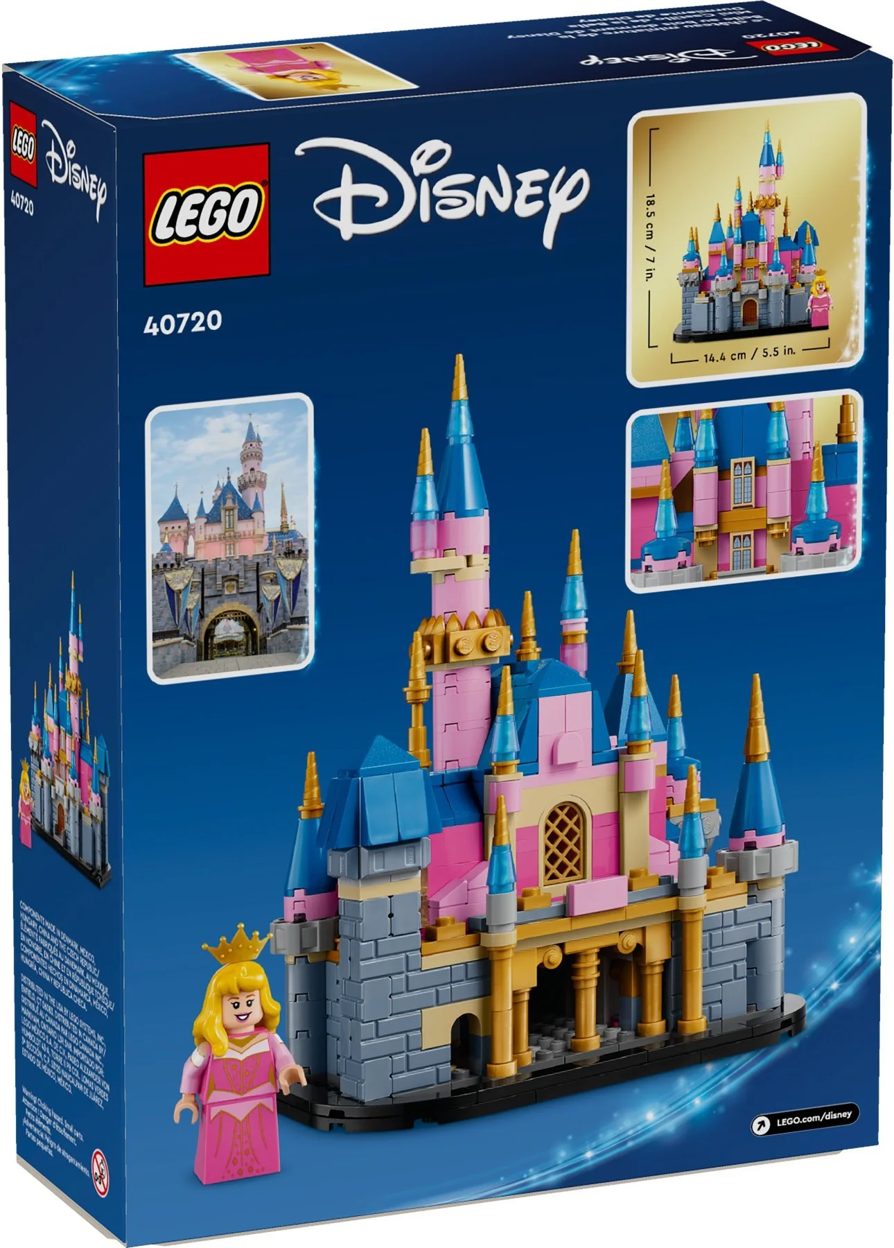 Mini Disney sleeps in the beauty castle 乐高 LEGO 40720 image 2