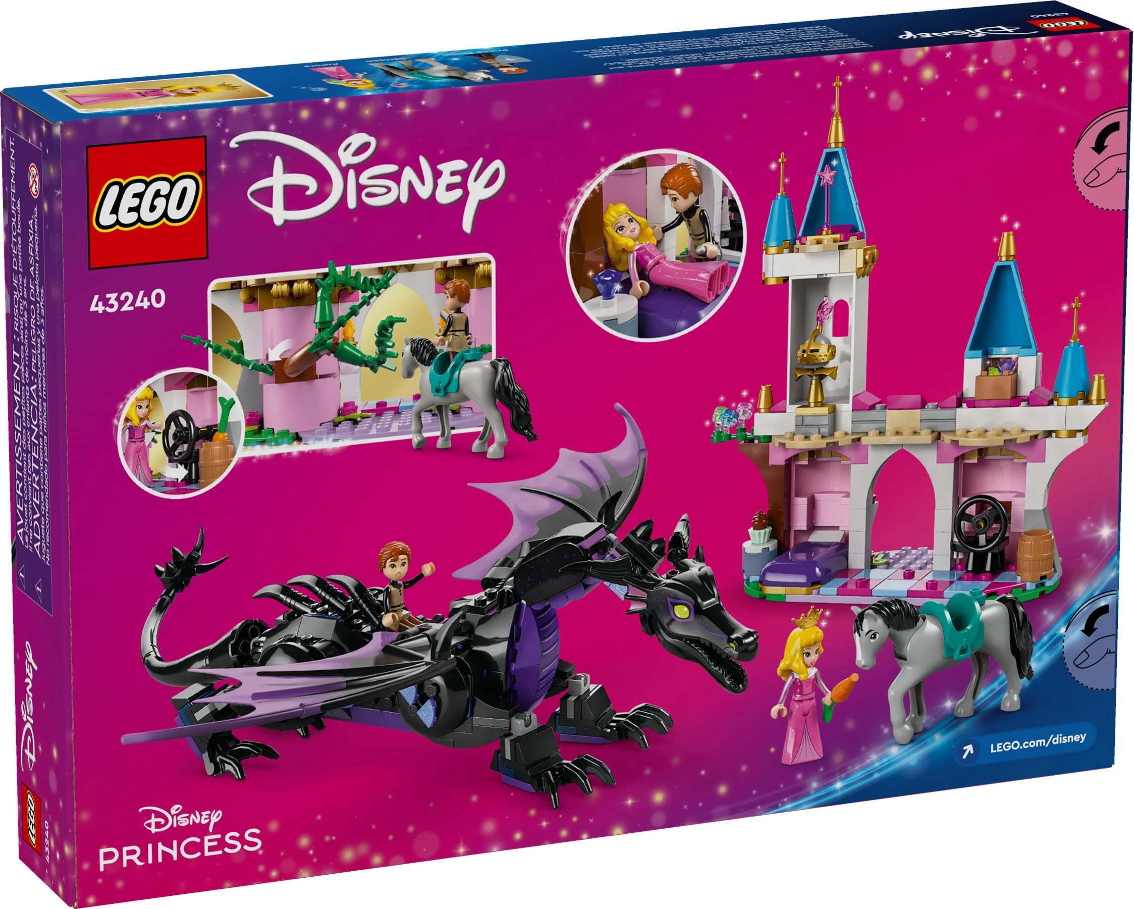 Sleeping Beauty: Marlin Fison turned into a dragon 乐高 LEGO 43240 image 2