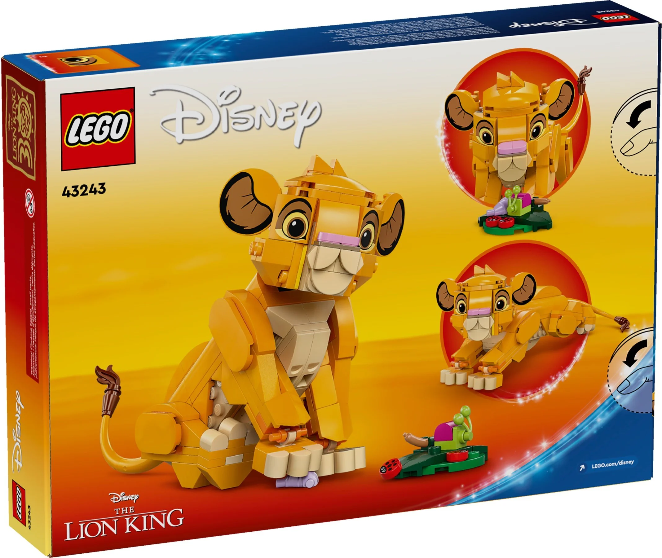 Lion King: Lion King Simba 乐高 LEGO 43243 image 2