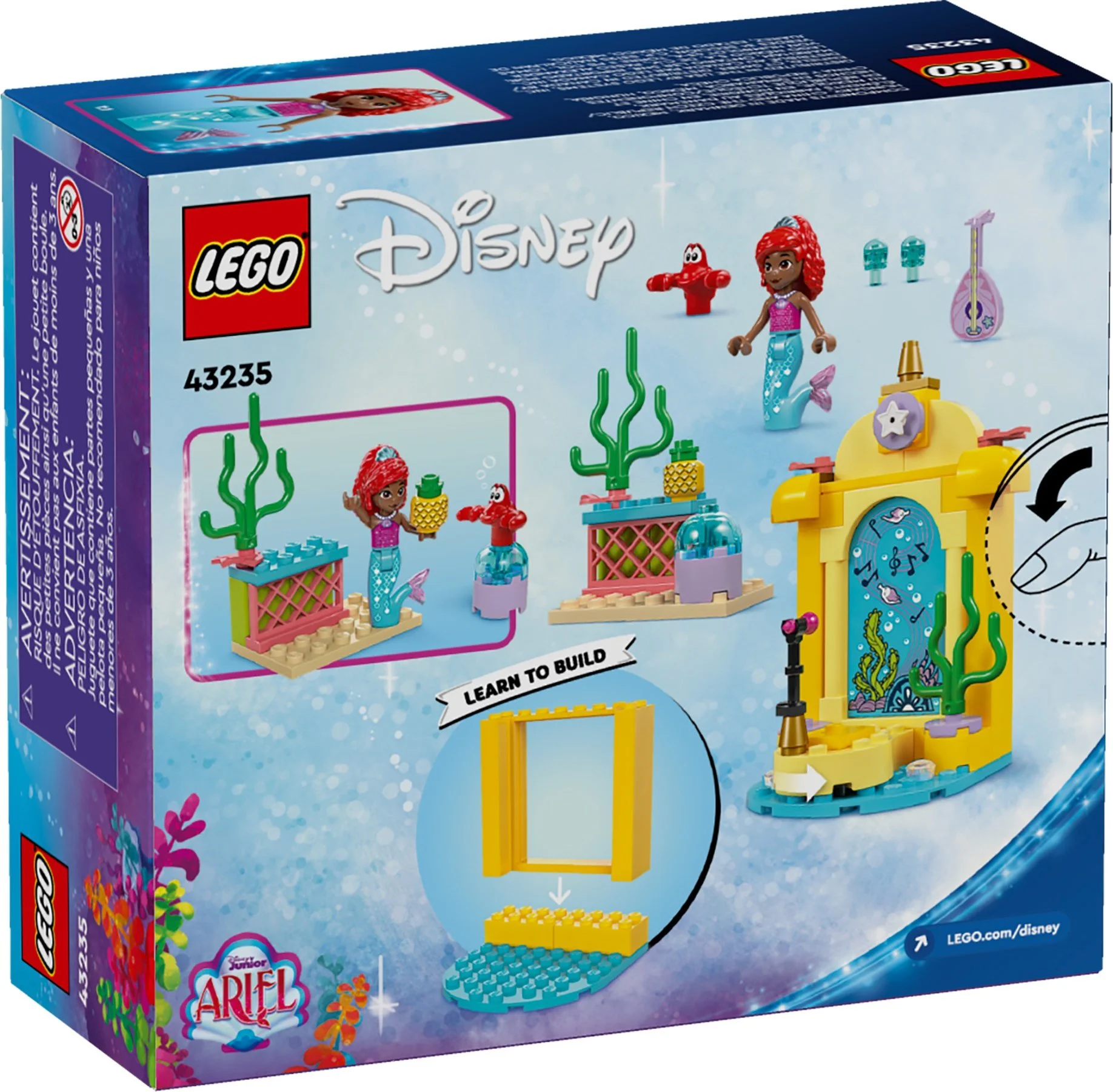Little mermaid: Ariel's music stage 乐高 LEGO 43235 image 2