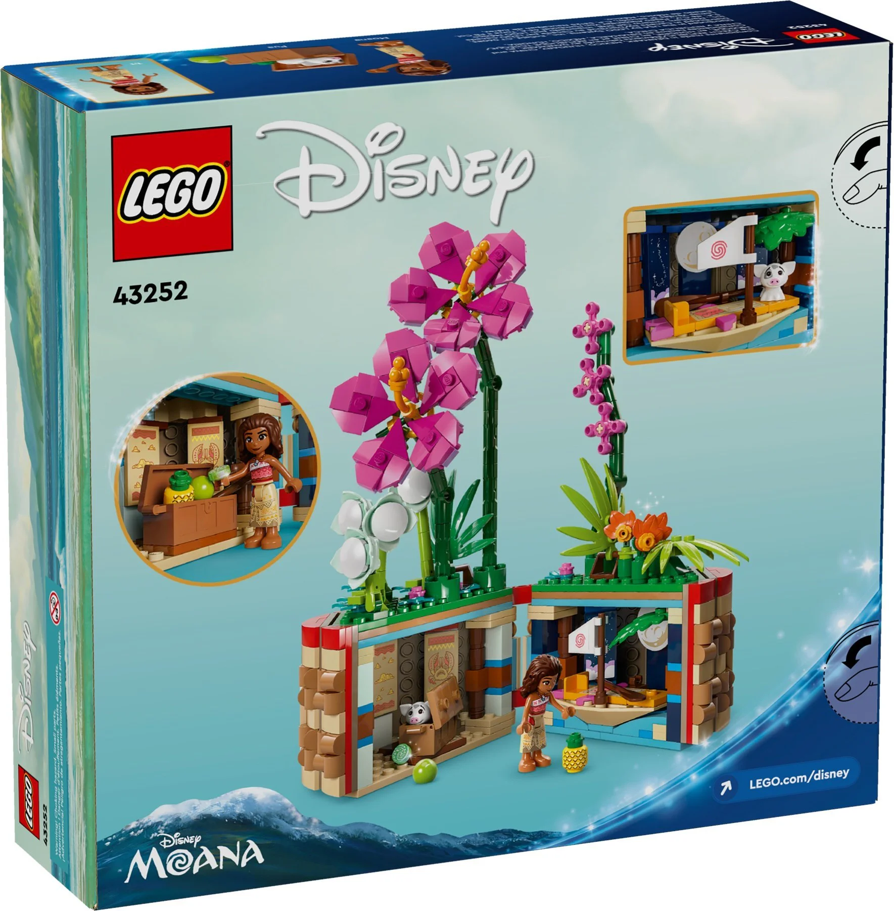 Oceanic Miracle: Moana's creative flower pot 乐高 LEGO 43252 image 2