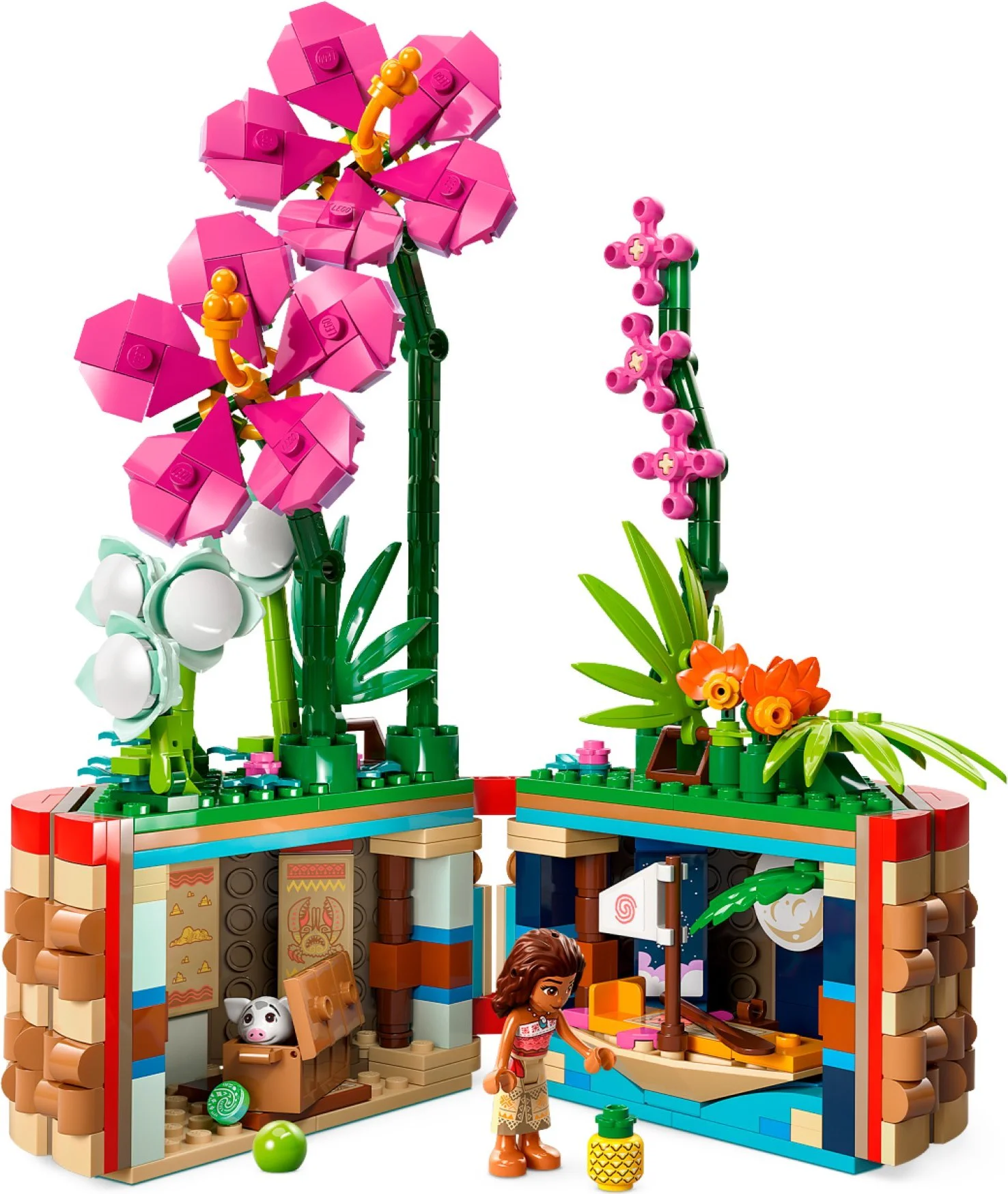 Oceanic Miracle: Moana's creative flower pot 乐高 LEGO 43252 image 3