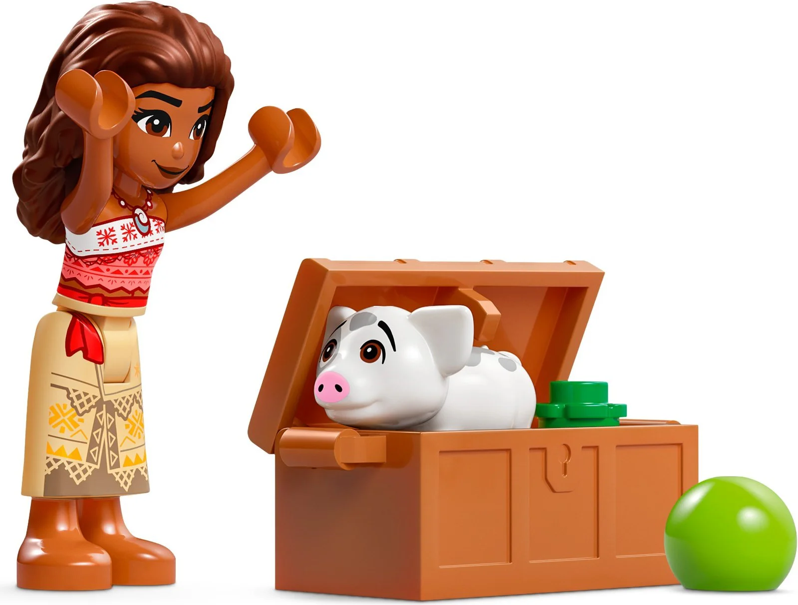 Oceanic Miracle: Moana's creative flower pot 乐高 LEGO 43252 image 5