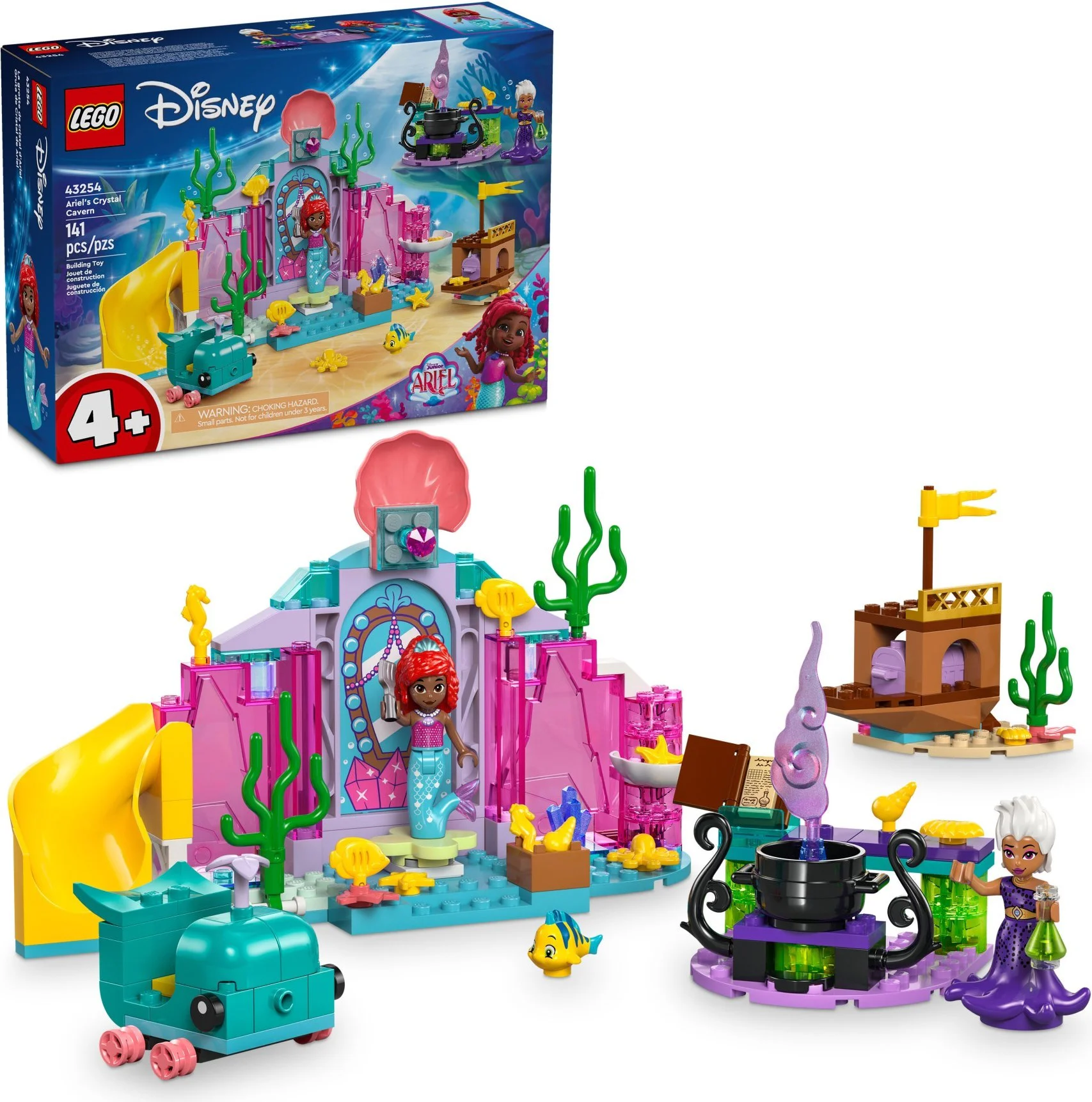 Mermaid: Ariel's Crystal Cave LEGO 43254 image 1