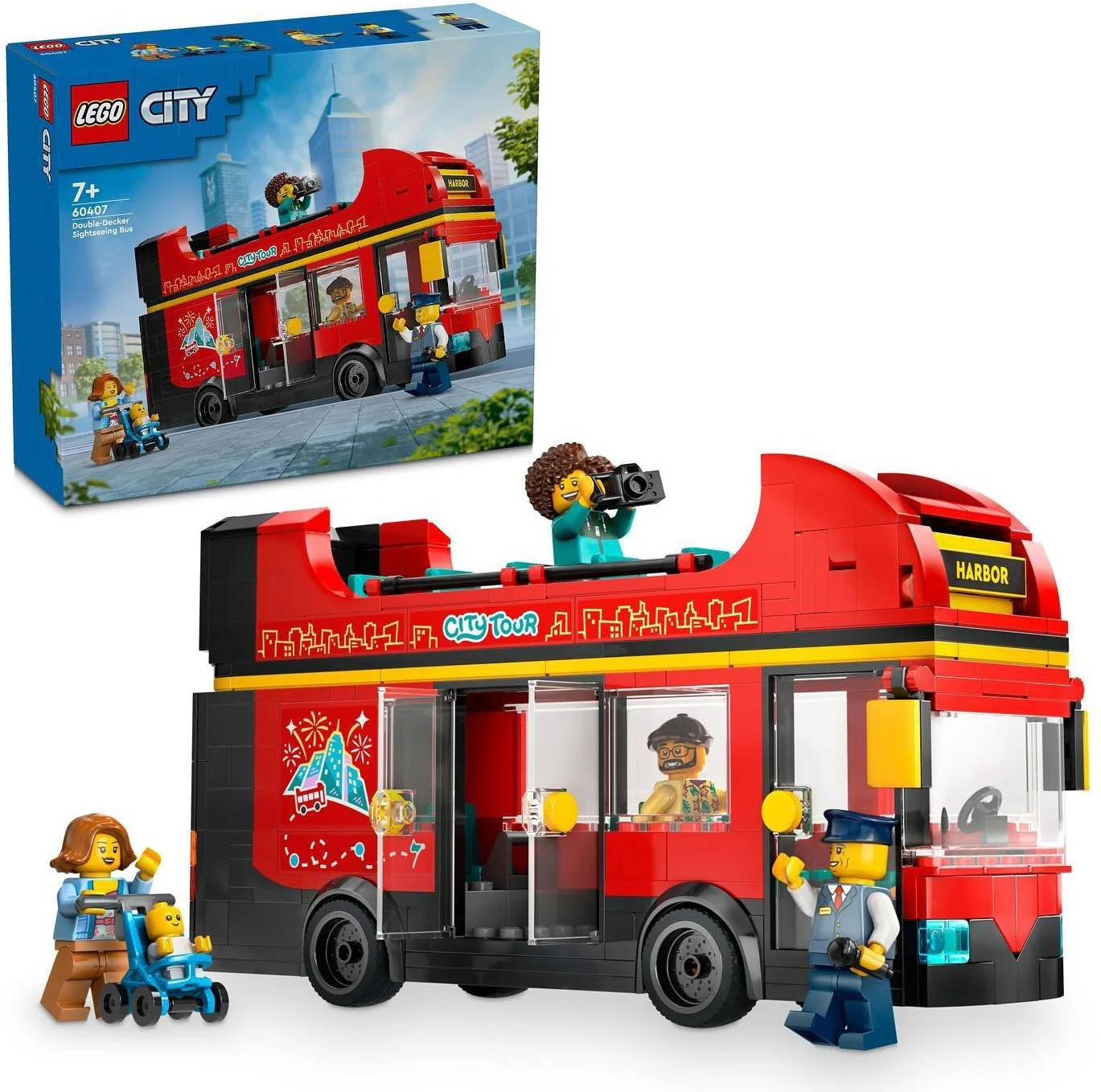 Double-Decker Sightseeing Bus 乐高 LEGO 60407