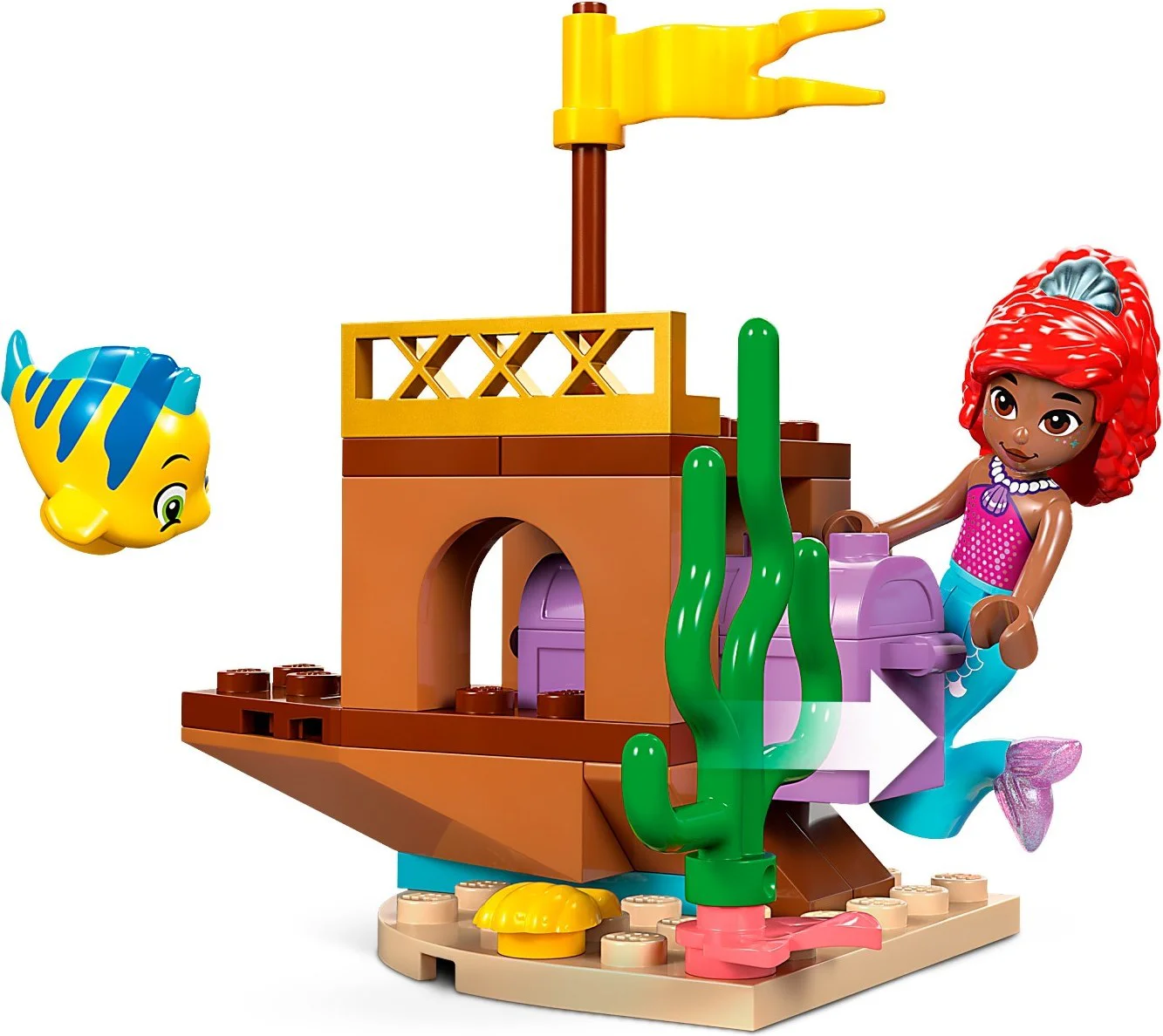 Mermaid: Ariel's Crystal Cave LEGO 43254 image 4