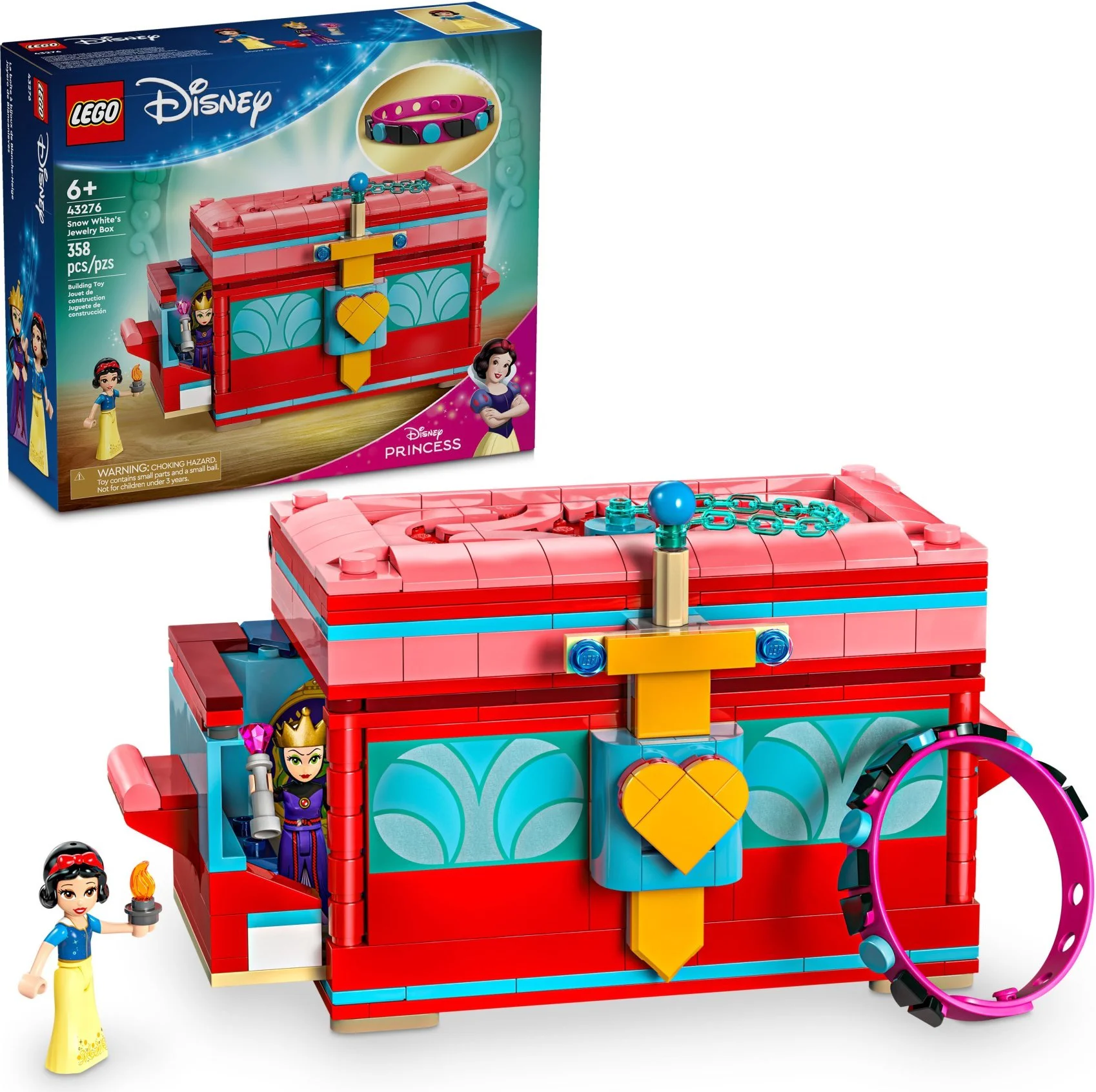 Snow White jewelry box 乐高 LEGO 43276 image 1