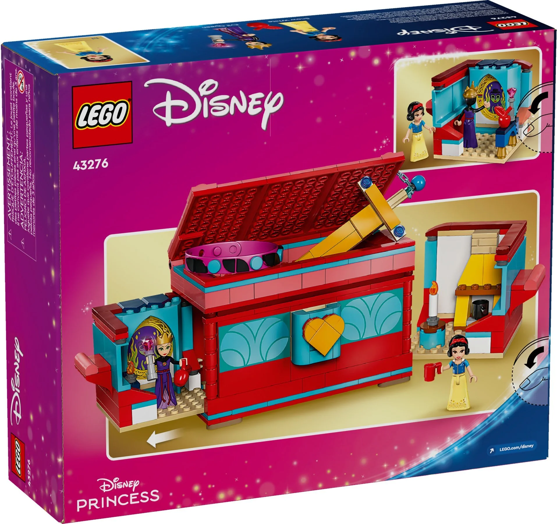 Snow White jewelry box 乐高 LEGO 43276 image 2
