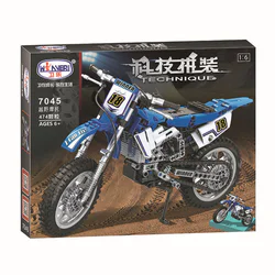 Cross-country motorcycle 1:6