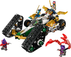 The ninja team's got a chariot