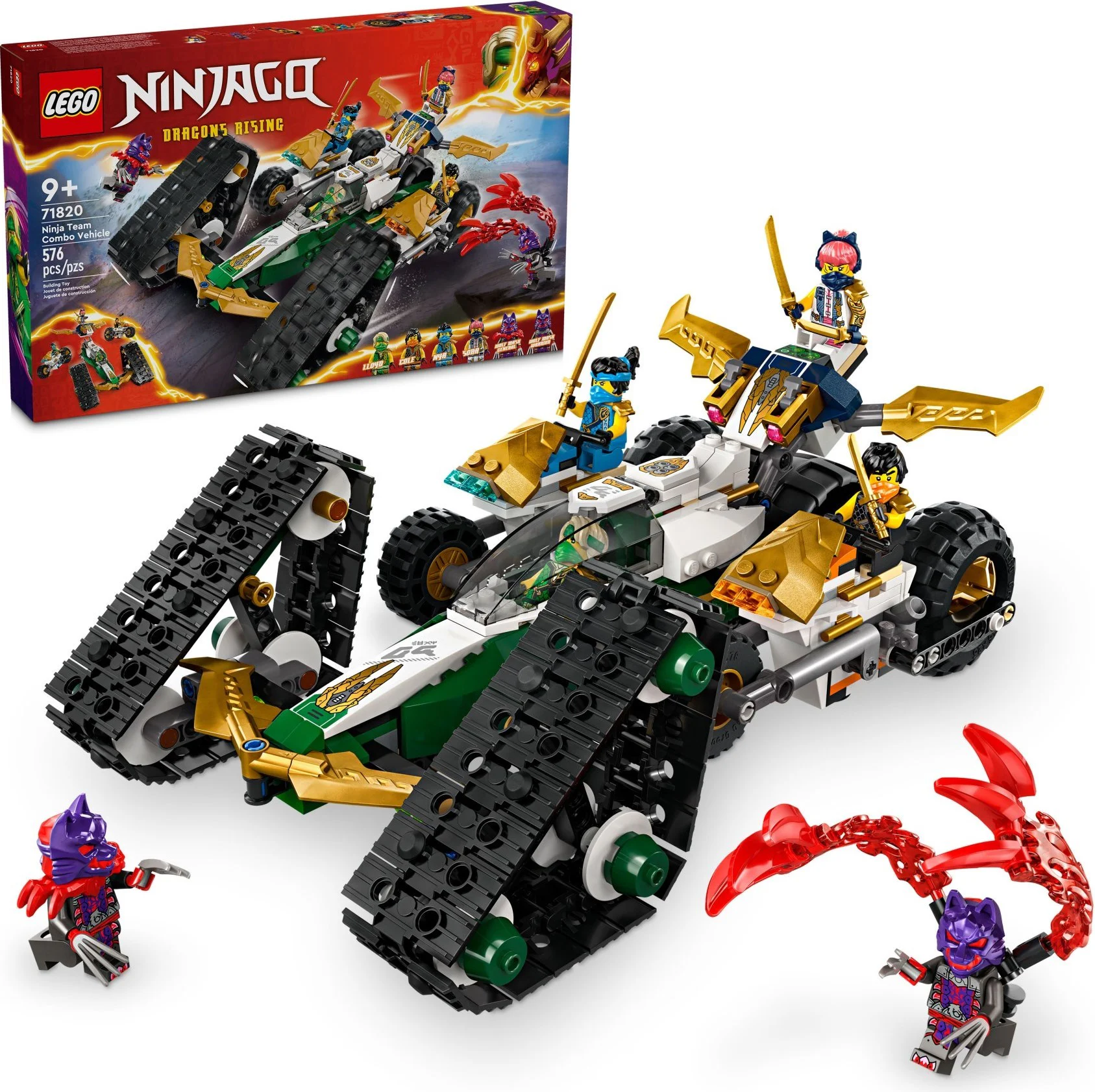 The ninja team's got a chariot 乐高 LEGO 71820 image 1