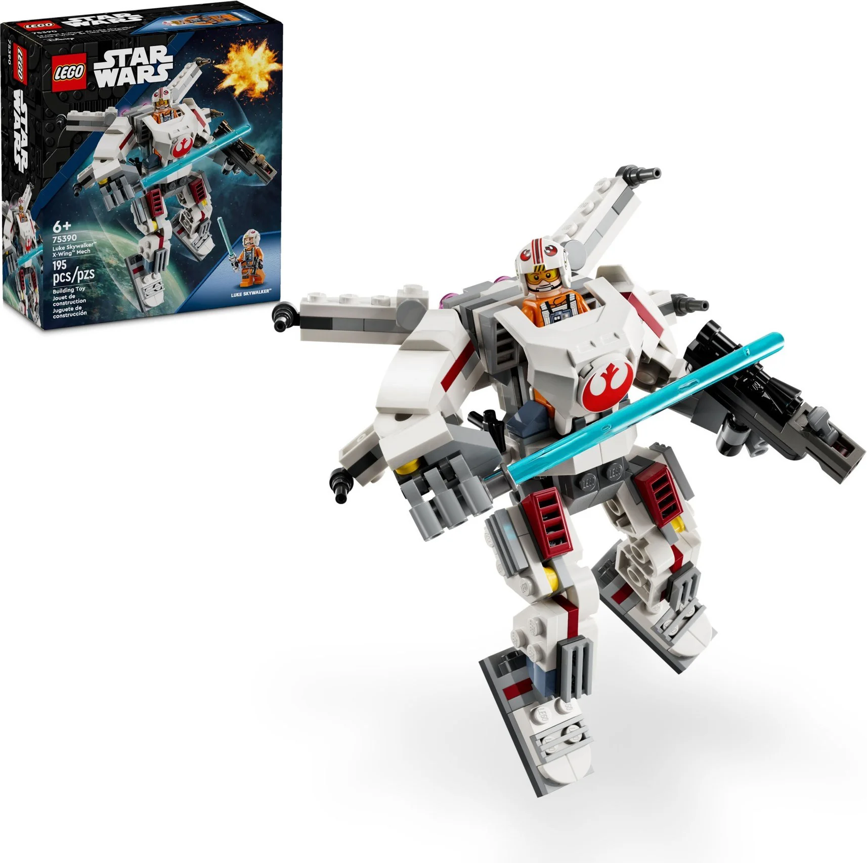LUKE SKYWALKER X-WING A 乐高 LEGO 75390 image 1