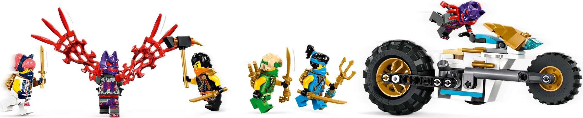 The ninja team's got a chariot 乐高 LEGO 71820 image 3