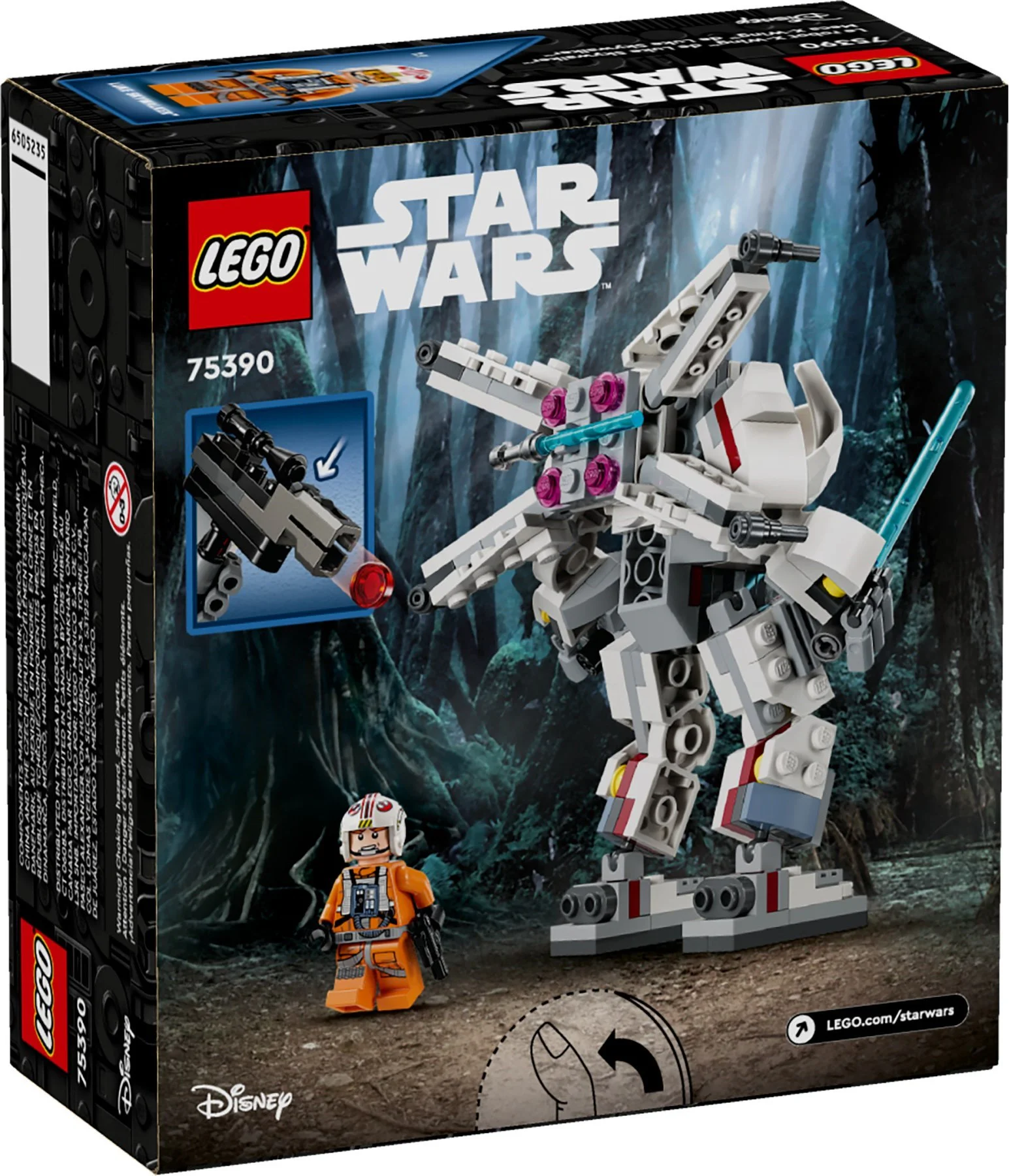 LUKE SKYWALKER X-WING A 乐高 LEGO 75390 image 2