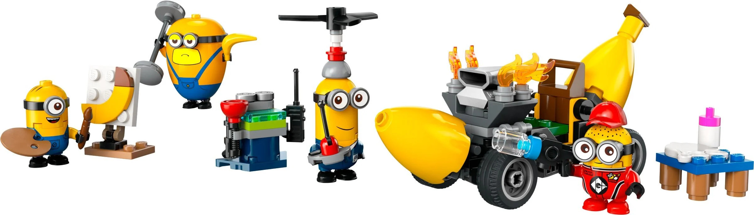 God steals Daddy 4: Little Yellow Banana Car 乐高 LEGO 75580