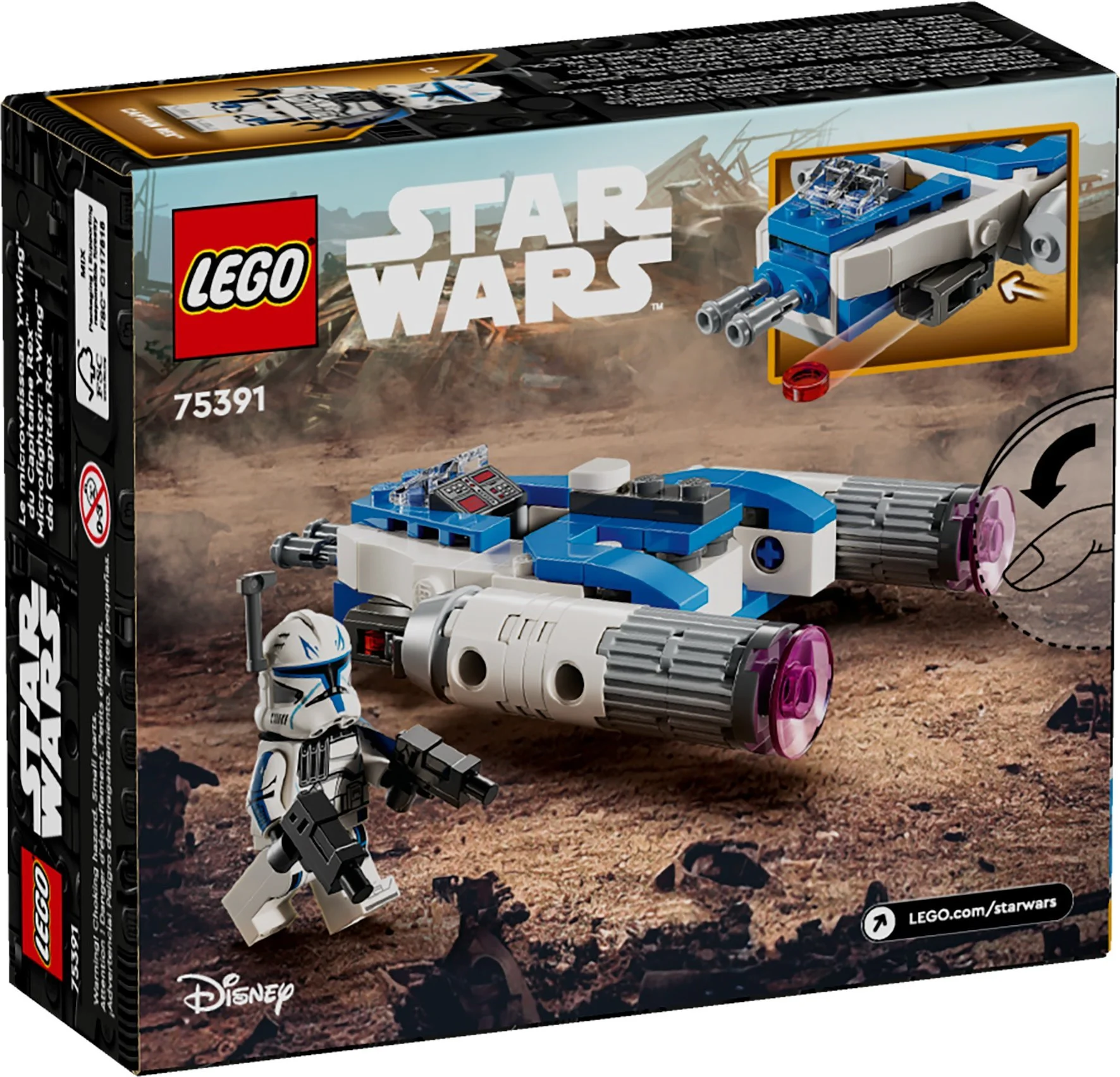 CAPTAIN REX, Y-WING MINI-PLANE 乐高 LEGO 75391 image 2