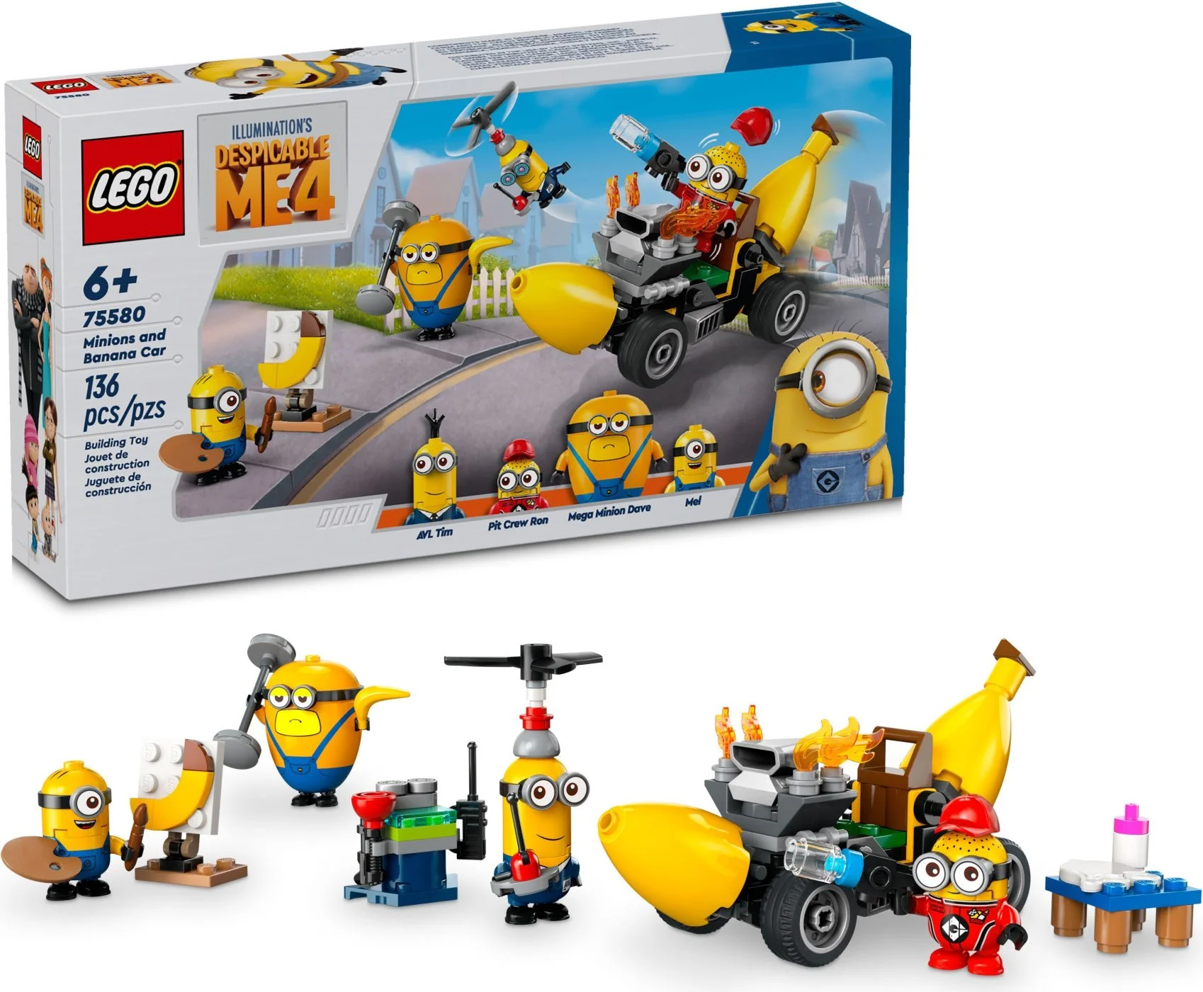 God steals Daddy 4: Little Yellow Banana Car 乐高 LEGO 75580 image 1