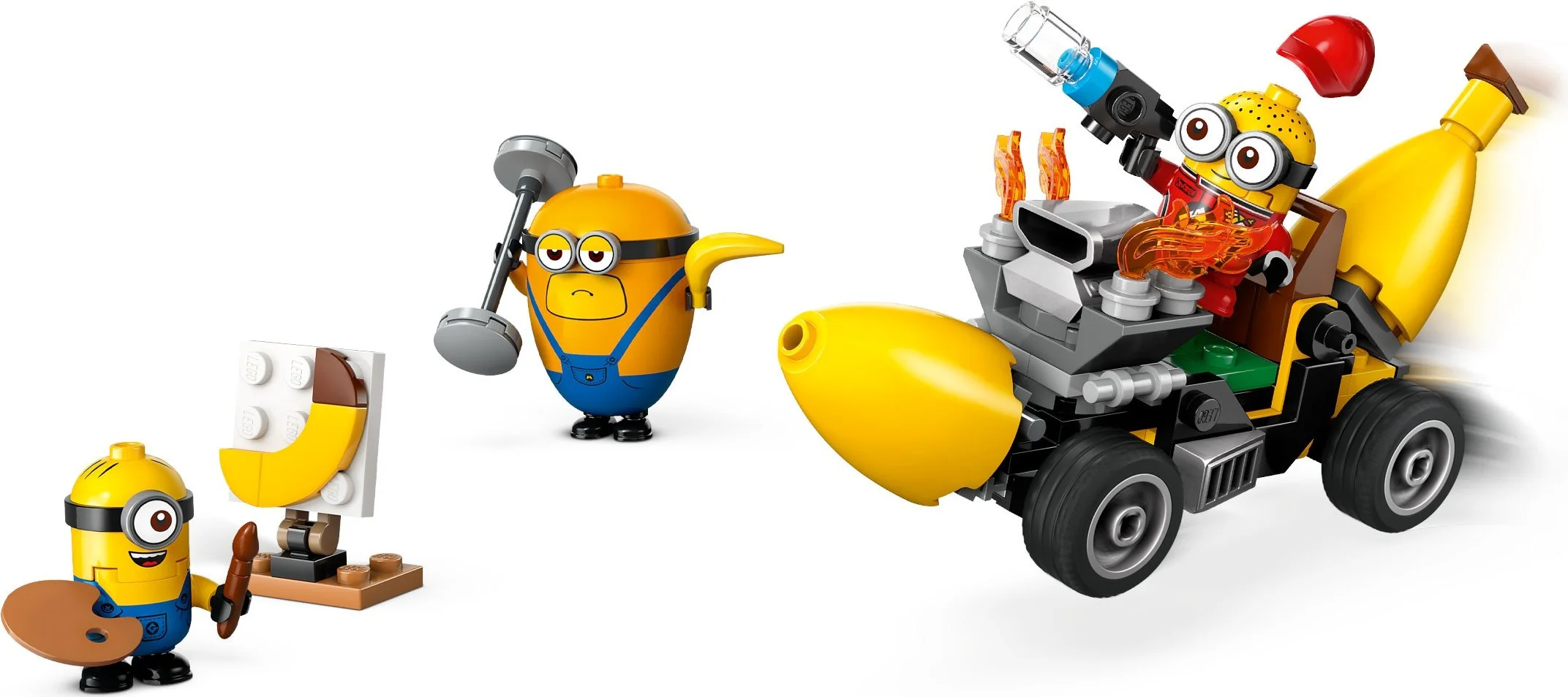 God steals Daddy 4: Little Yellow Banana Car 乐高 LEGO 75580 image 3