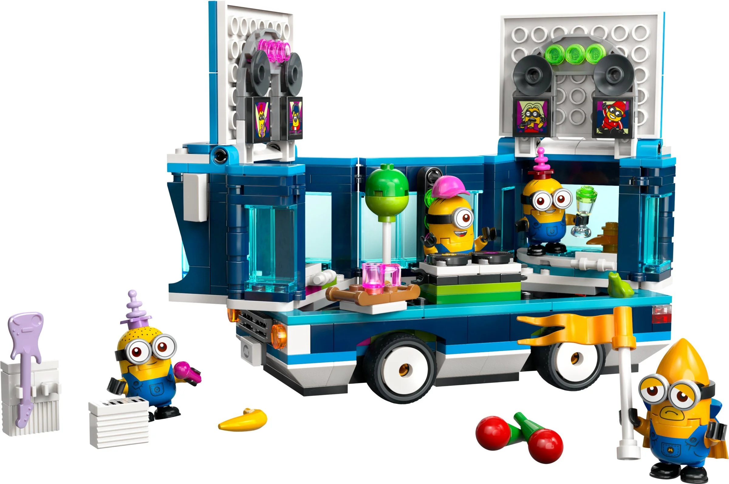 God steals Daddy 4: Little Yellow Party bus 乐高 LEGO 75581