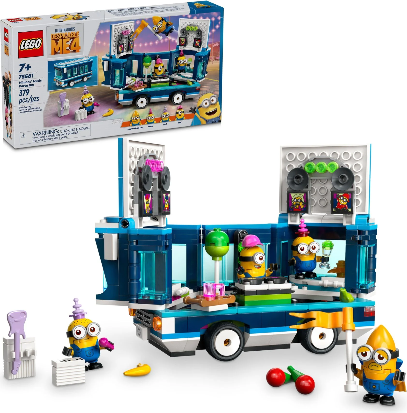 God steals Daddy 4: Little Yellow Party bus 乐高 LEGO 75581 image 1