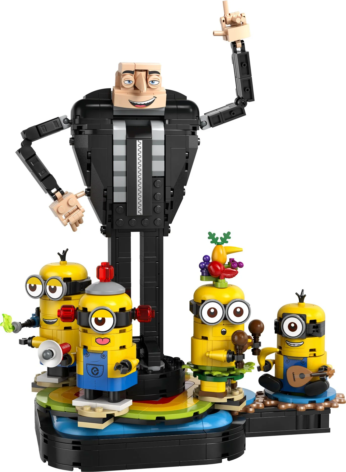 God steals Dad 4: Gru and Yellow 乐高 LEGO 75582