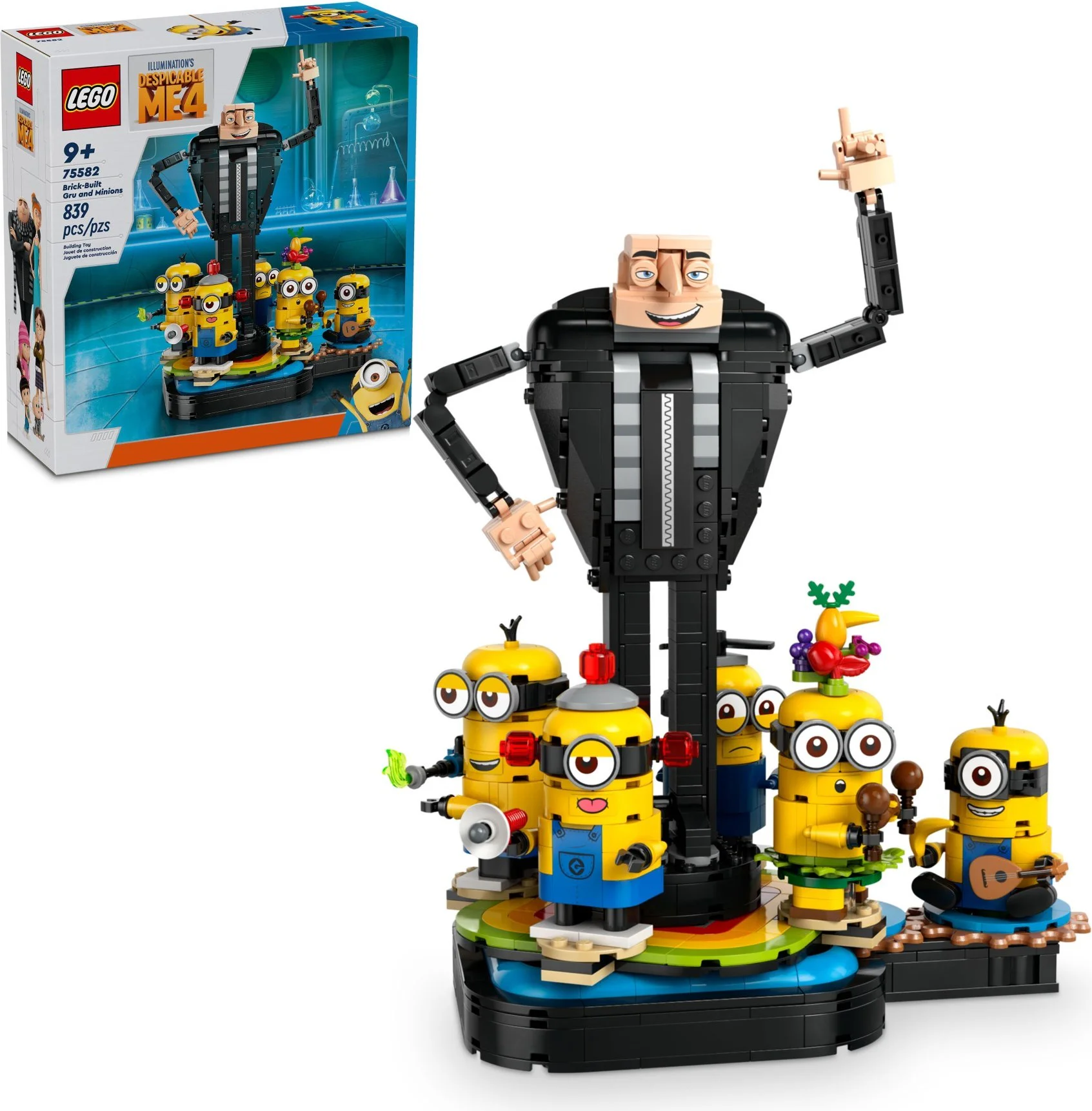 God steals Dad 4: Gru and Yellow 乐高 LEGO 75582 image 1