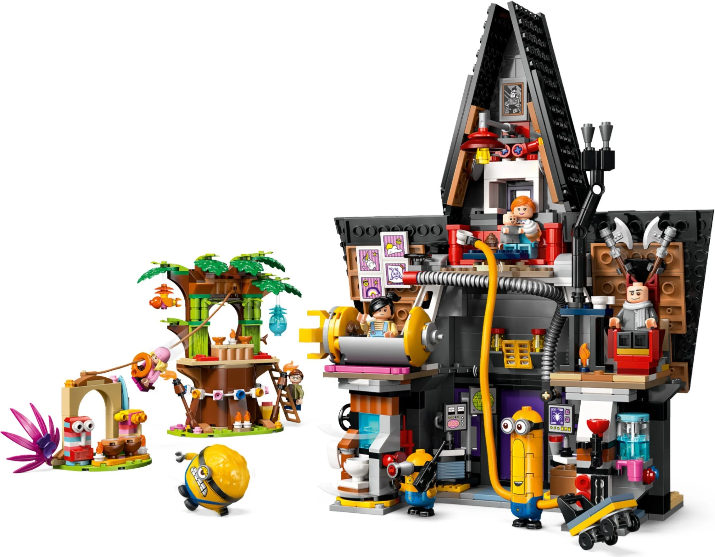 God steals Dad 4: Little Yellow Man and Gru's mansion 乐高 LEGO 75583 image 1