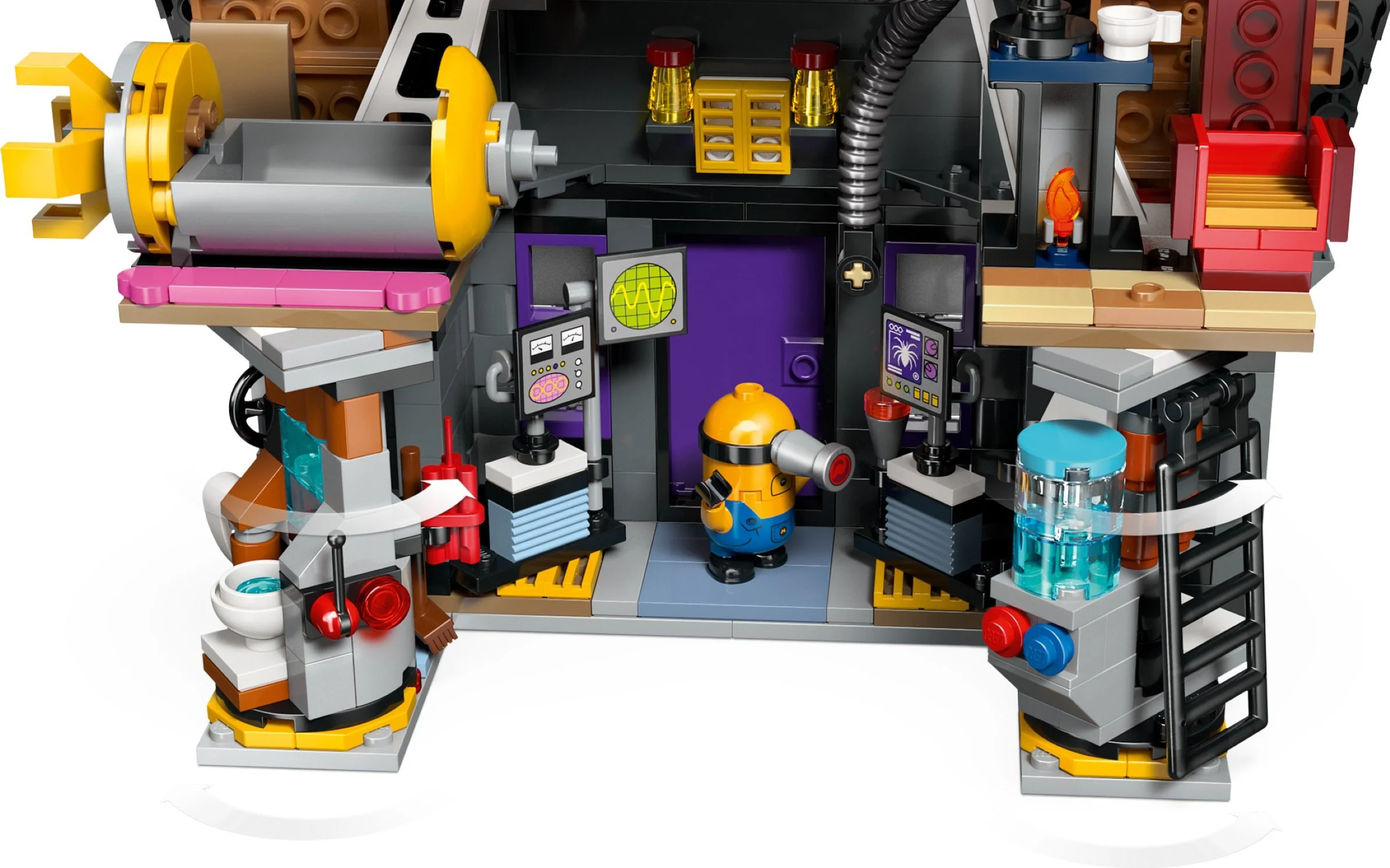 God steals Dad 4: Little Yellow Man and Gru's mansion 乐高 LEGO 75583 image 2
