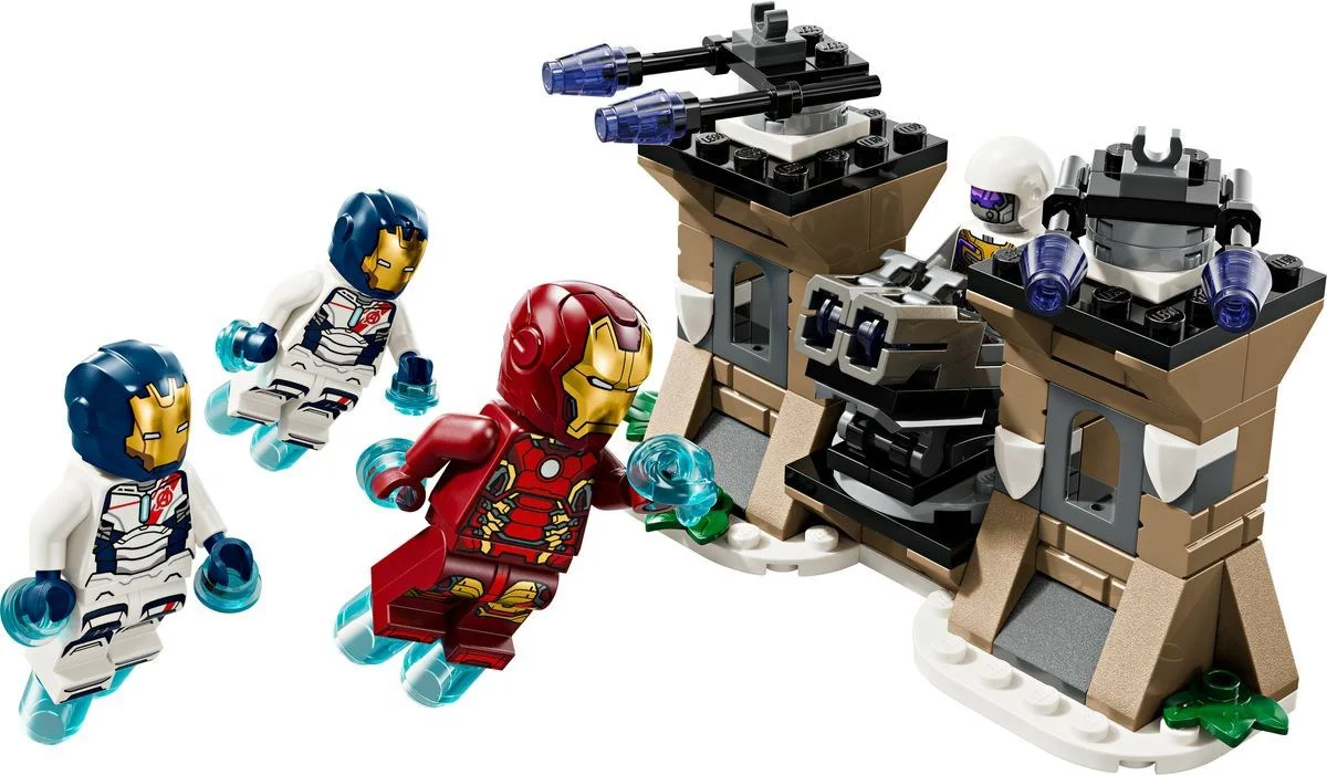 Iron Man & Iron Legion vs 乐高 LEGO 76288