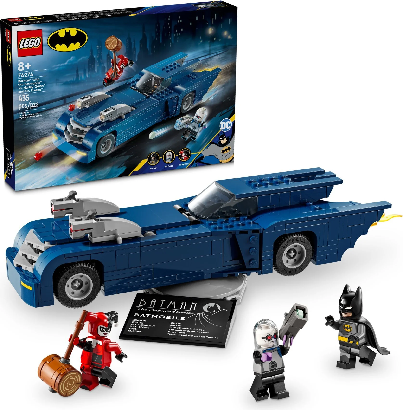 Batman, Harry Quinn and Freeze 乐高 LEGO 76274 image 1