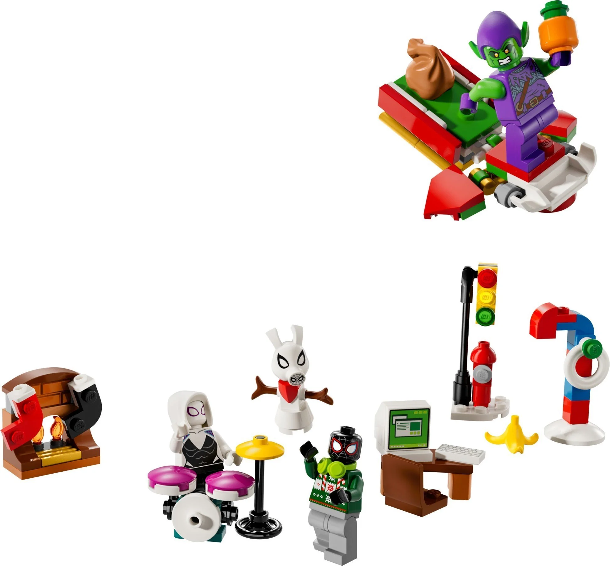 Spider-Man, 2024 Christmas countdown calendar 乐高 LEGO 76293