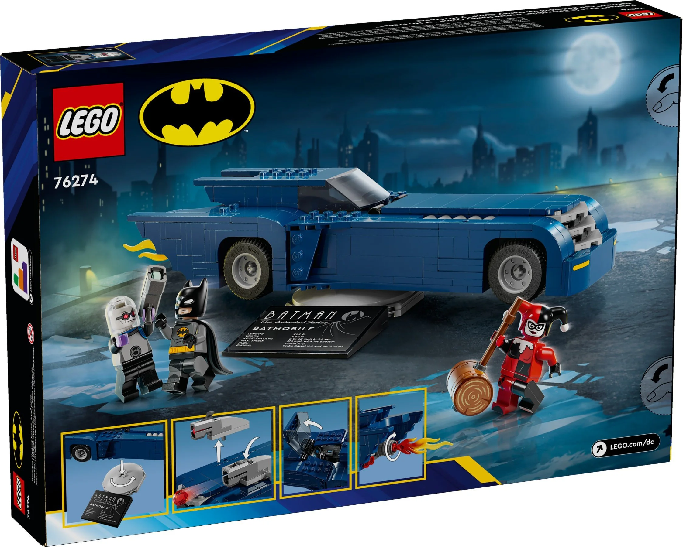 Batman, Harry Quinn and Freeze 乐高 LEGO 76274 image 2