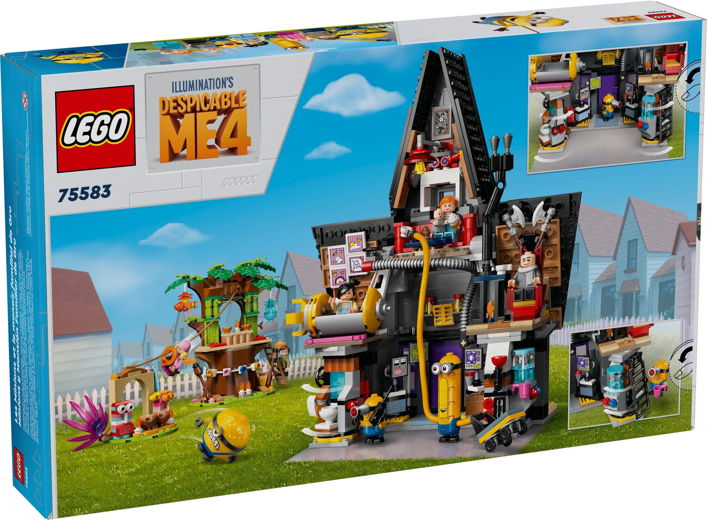 God steals Dad 4: Little Yellow Man and Gru's mansion 乐高 LEGO 75583 image 5