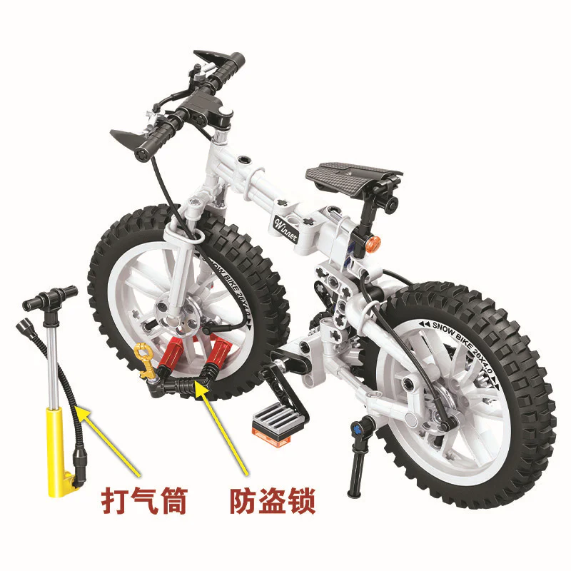 Folding bicycle 1:6 卫乐 Winner 7072 image 2