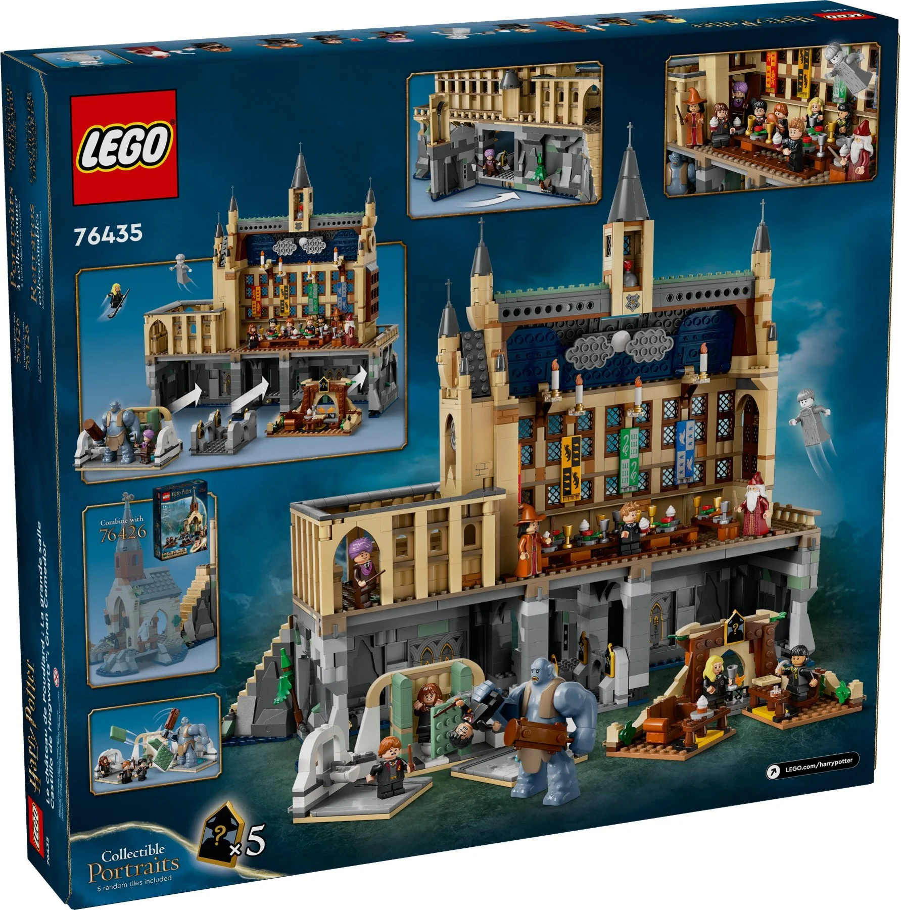 Hogwarts Castle: Grand Hall 乐高 LEGO 76435 image 2