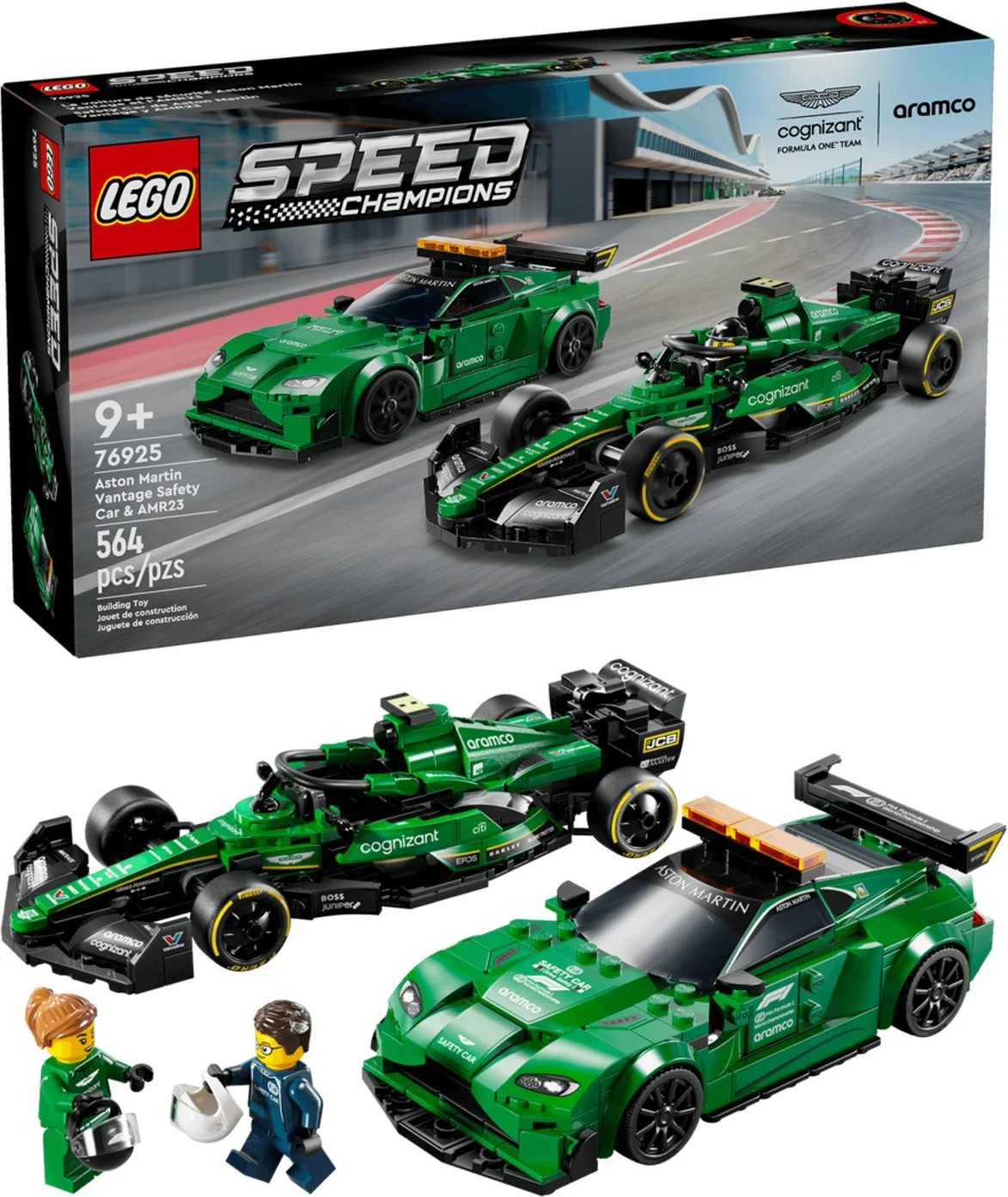 Aston Martin Security Car and AMR23 乐高 LEGO 76925 image 1